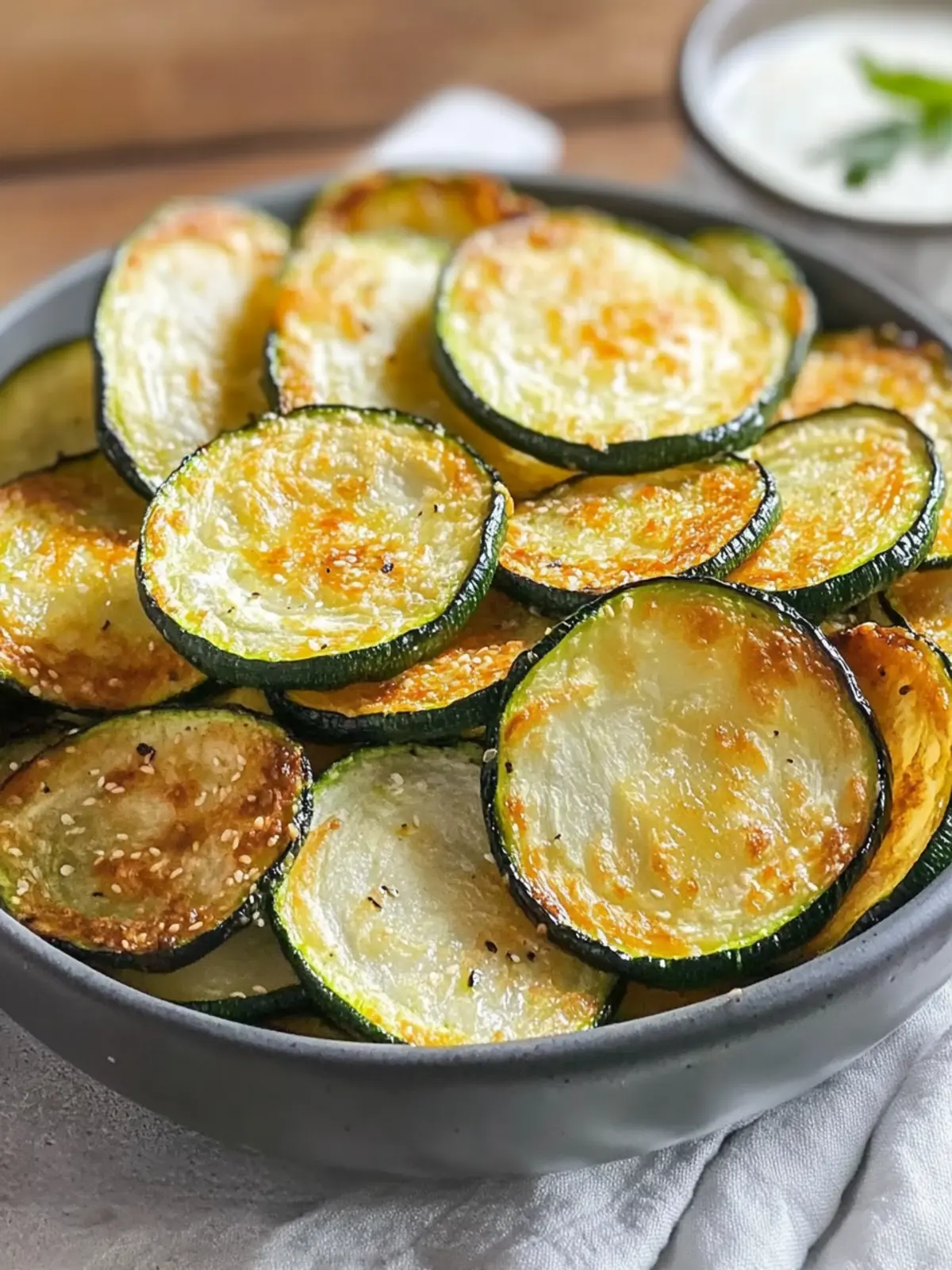 Crispy Air Fryer Zucchini Chips: Your Guilt-Free Snack Fix 3 Air Fryer Zucchini Chips