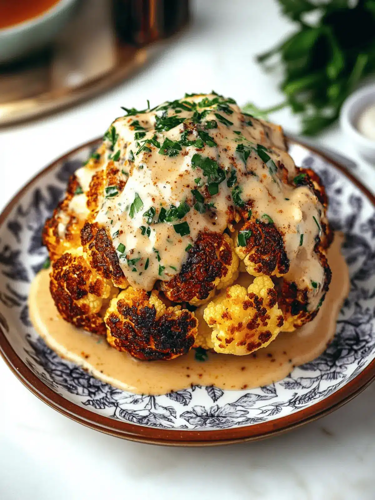 Roasted Cauliflower with Sauce That Wows Your Taste Buds 4 Roasted Cauliflower with Sauce