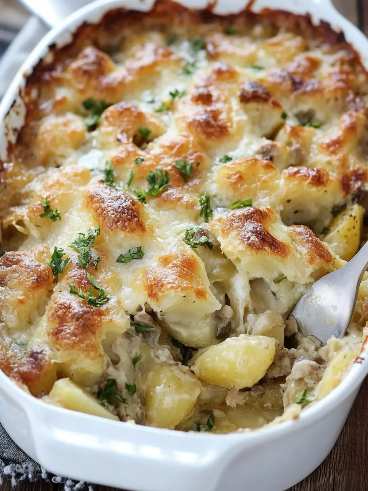 Savory Potato Dumpling Casserole for Cozy Family Dinners 2 Potato dumpling casserole