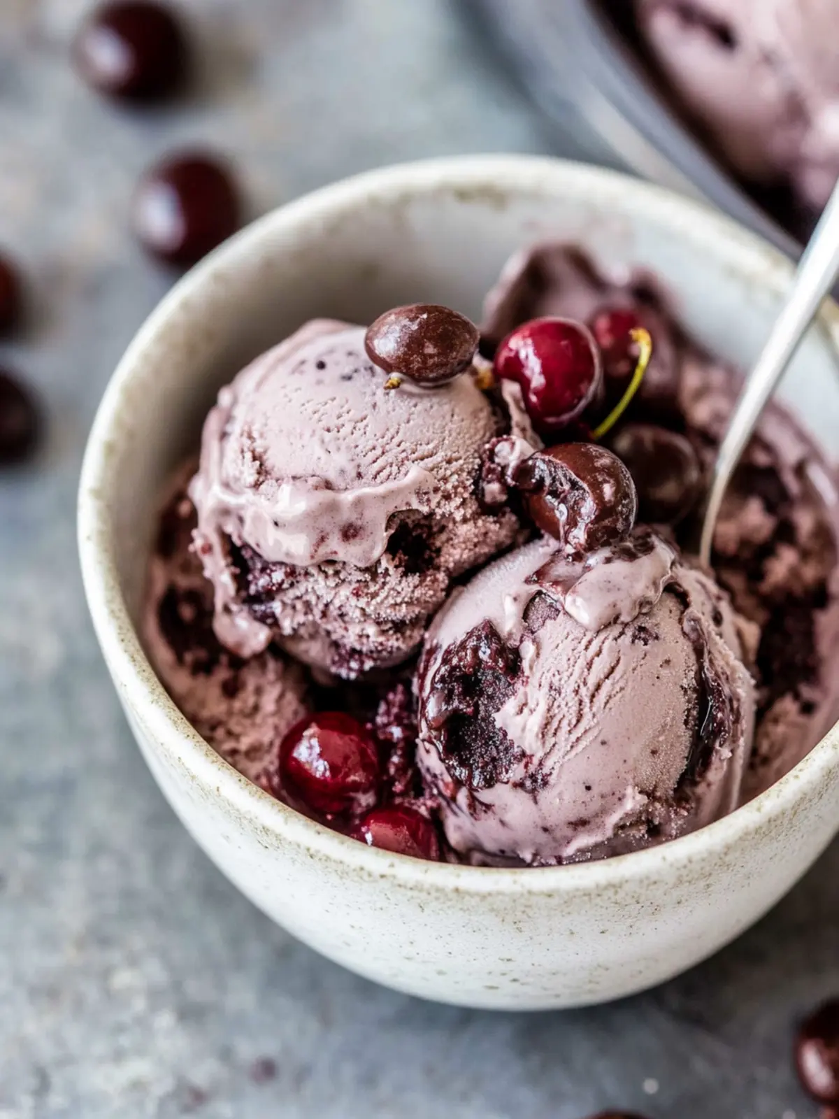 Decadent No-Churn Black Forest Ice Cream for Sweet Cravings 4 Black Forest Ice Cream