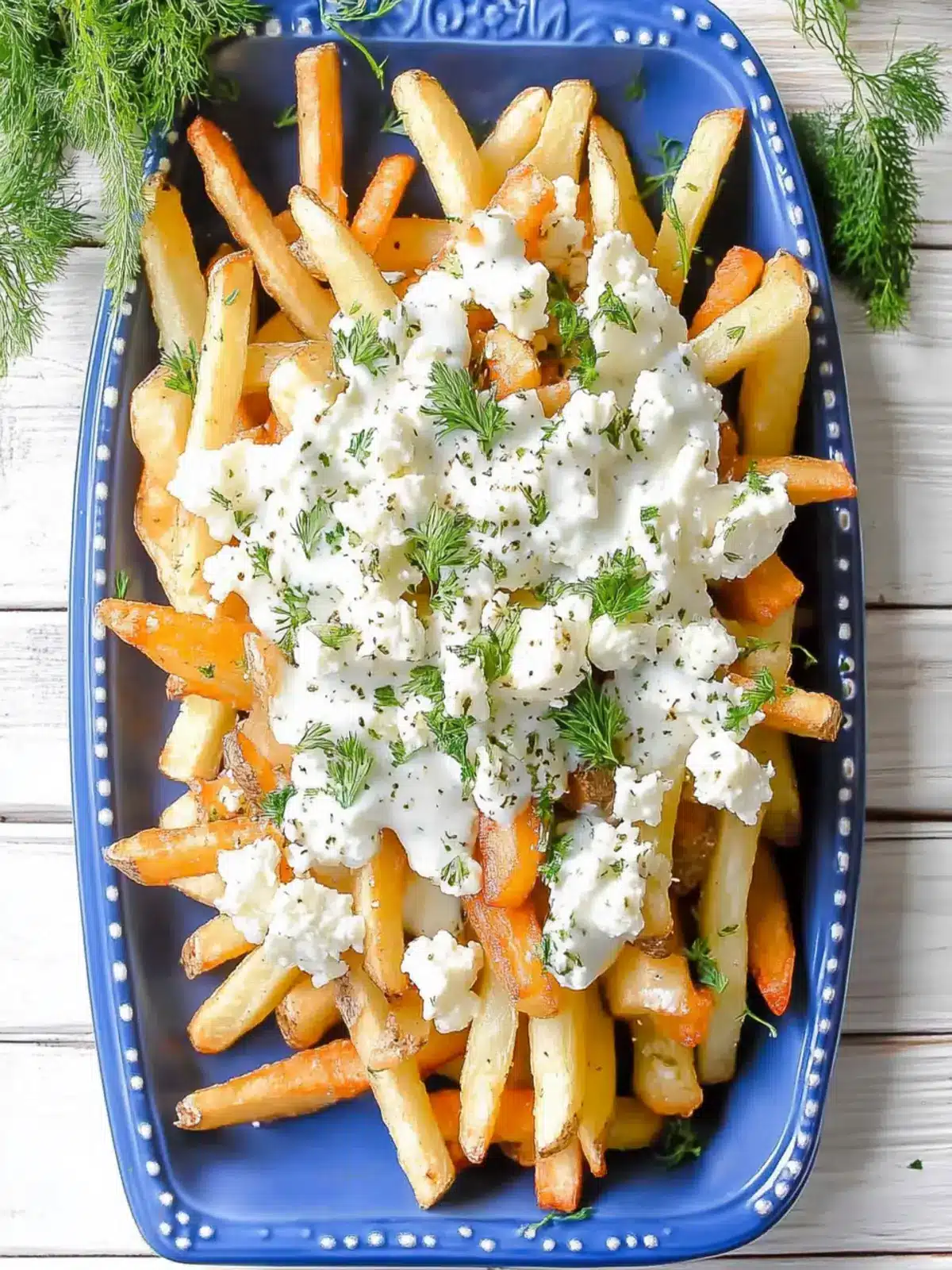 Crispy Greek Fries with Feta Cheese: Your New Favorite Snack 3 Greek Fries with Feta Cheese