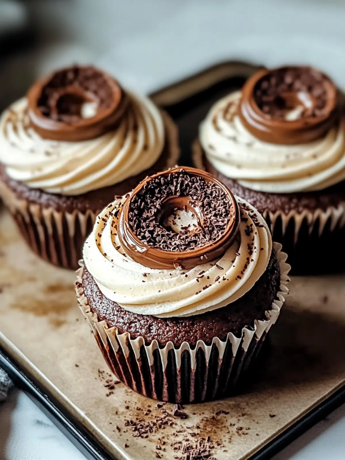 Decadent Chocolate Tiramisu Cupcakes with Gluten-Free Twist 2 Decadent Chocolate Tiramisu Cupcakes