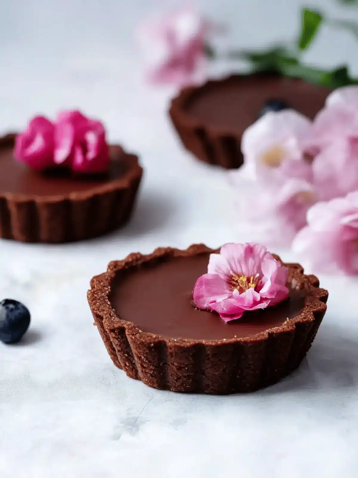Decadent Reishi Chocolate Tarts: A Wholesome Vegan Treat 4 Reishi Chocolate Tarts