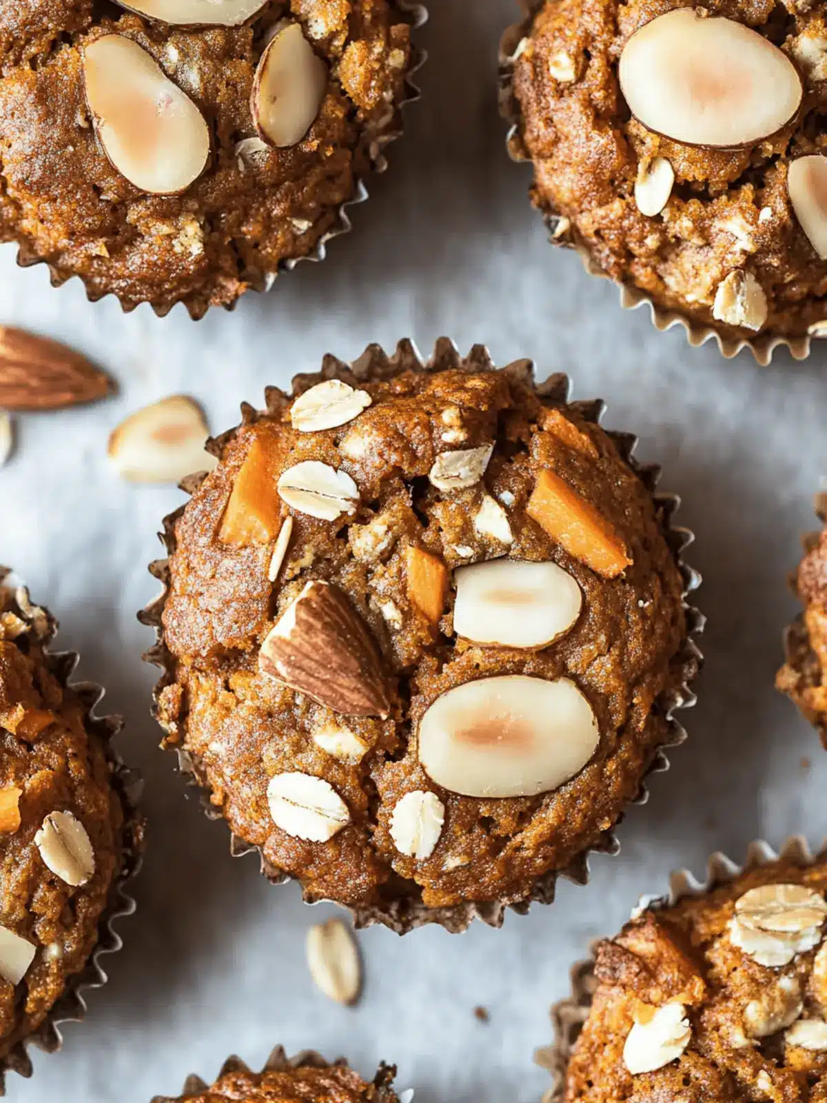 Irresistibly Soft Vegan Carrot Muffins with Ginger Spice 3 Vegan carrot muffins