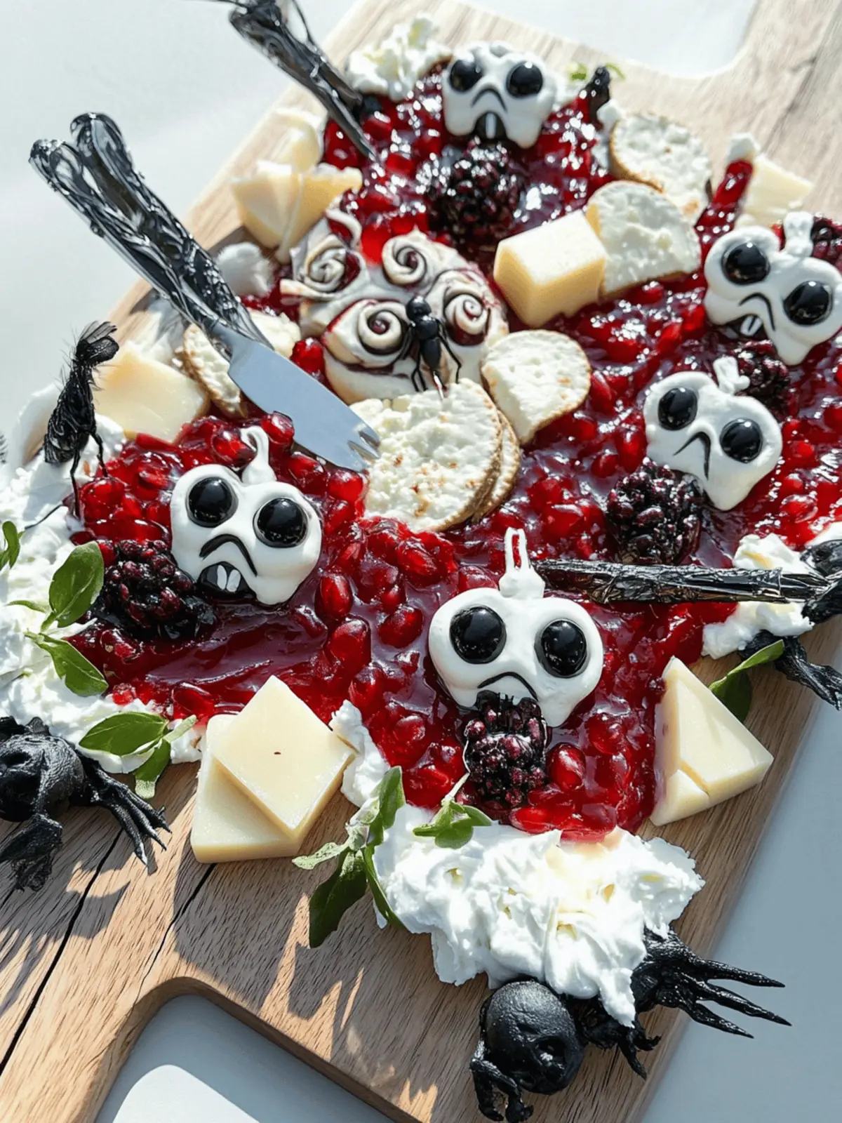 Create a Hauntingly Delicious Halloween Cheese Board in 10 Minutes 3 Halloween Cheese Board