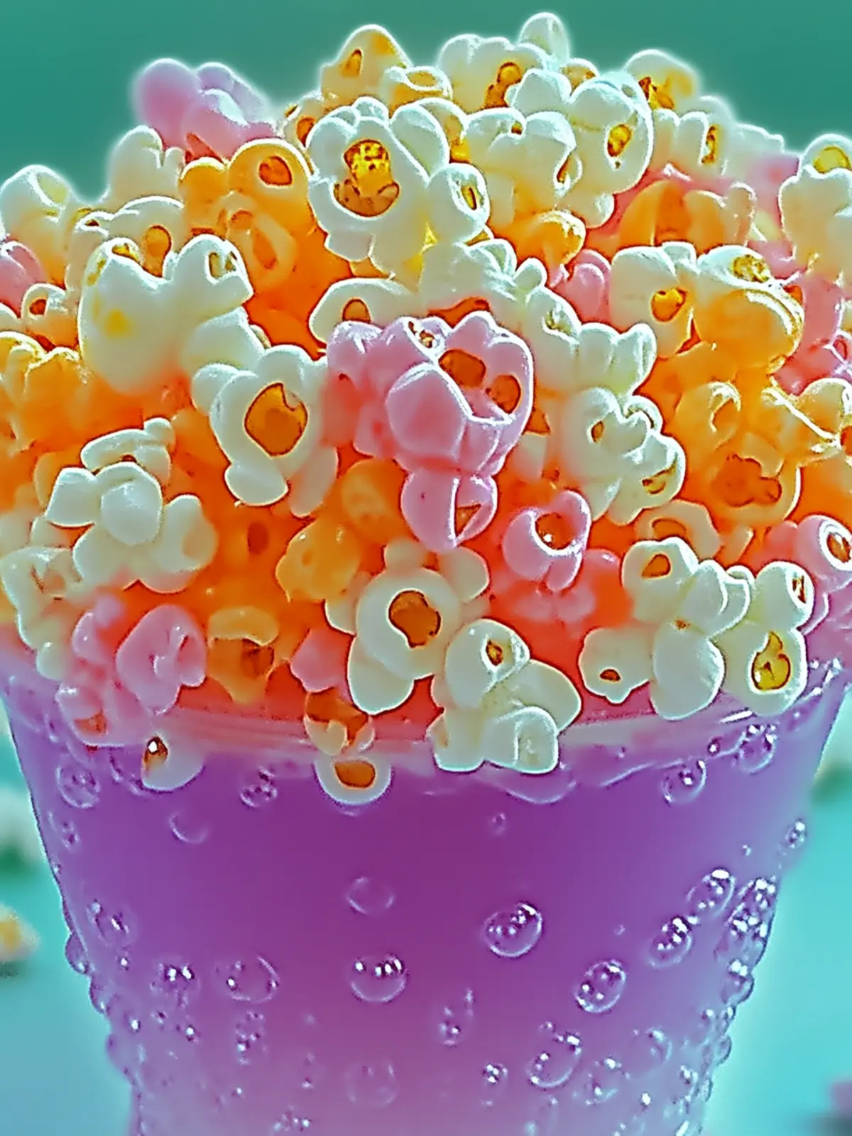 Popcorn Surprise with a Jello Twist: Colorful Snack Fun! 3 Popcorn Surprise with a Jello Twist