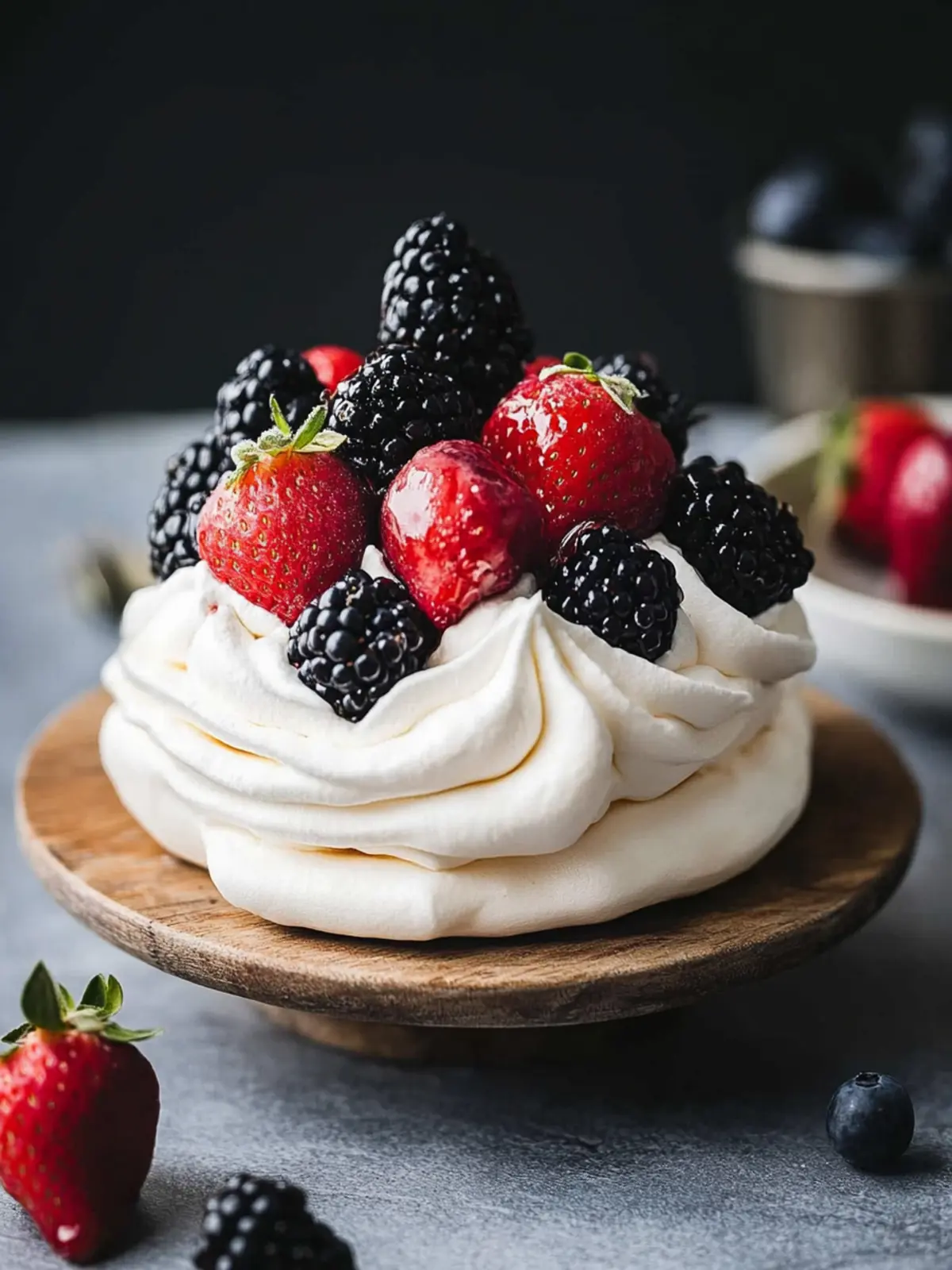 Delightful Mini Pavlova with Fresh Fruits to Impress Friends 4 Mini Pavlova