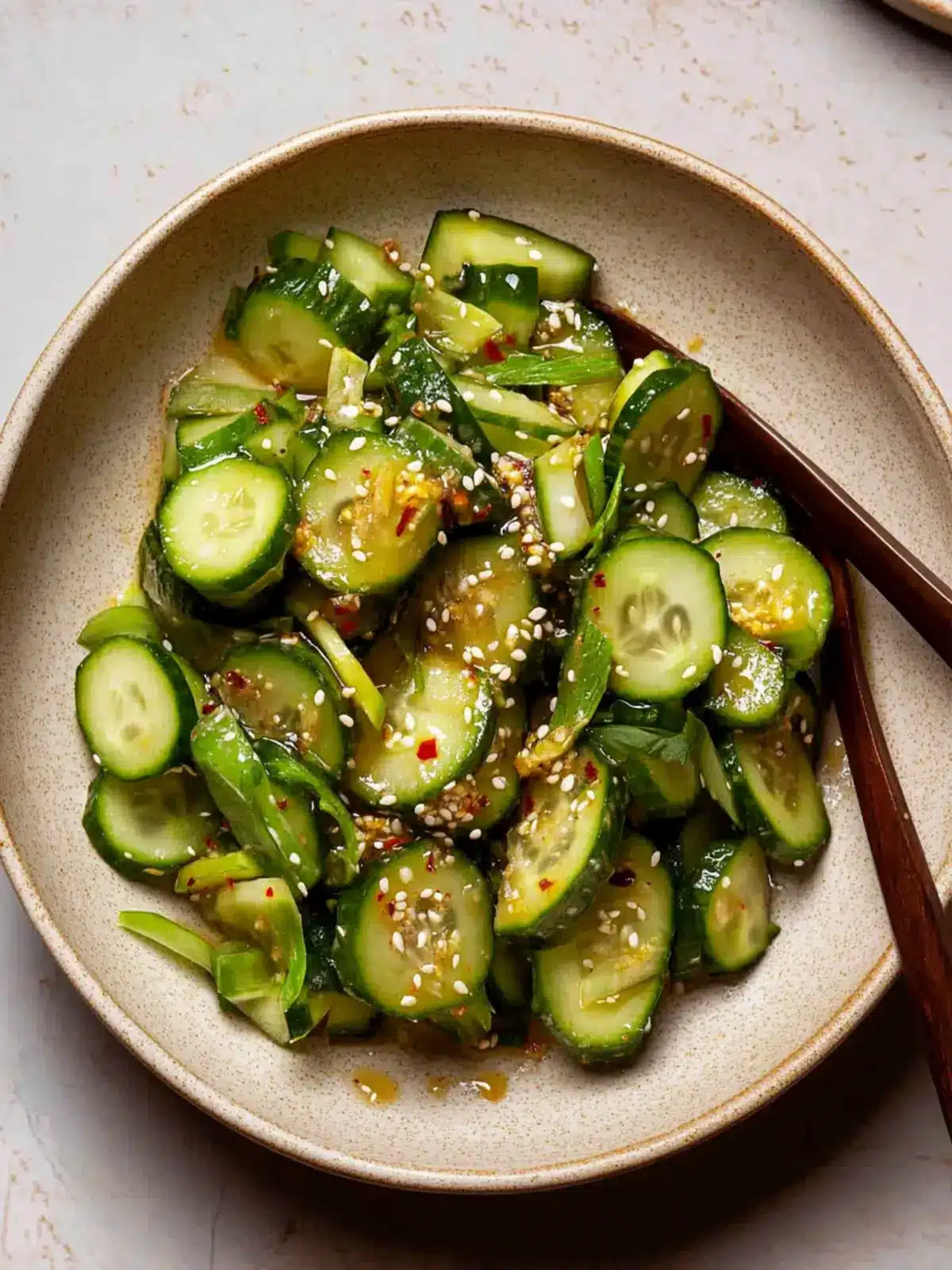 Tangy Spicy Cucumber Salad in Just 5 Minutes Bliss 4 Spicy Cucumber Salad