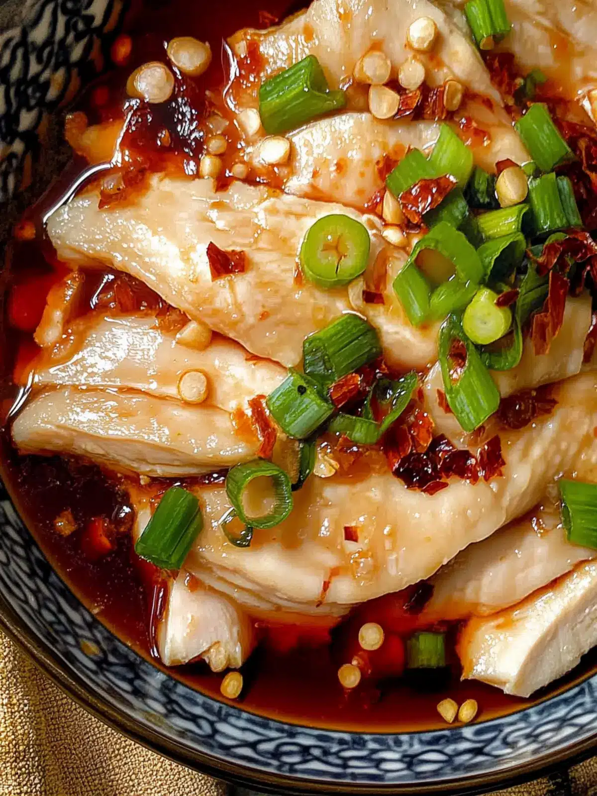 Spicy Sichuan Poached Chicken: Quick Flavor Explosion at Home 4 Spicy Sichuan Poached Chicken