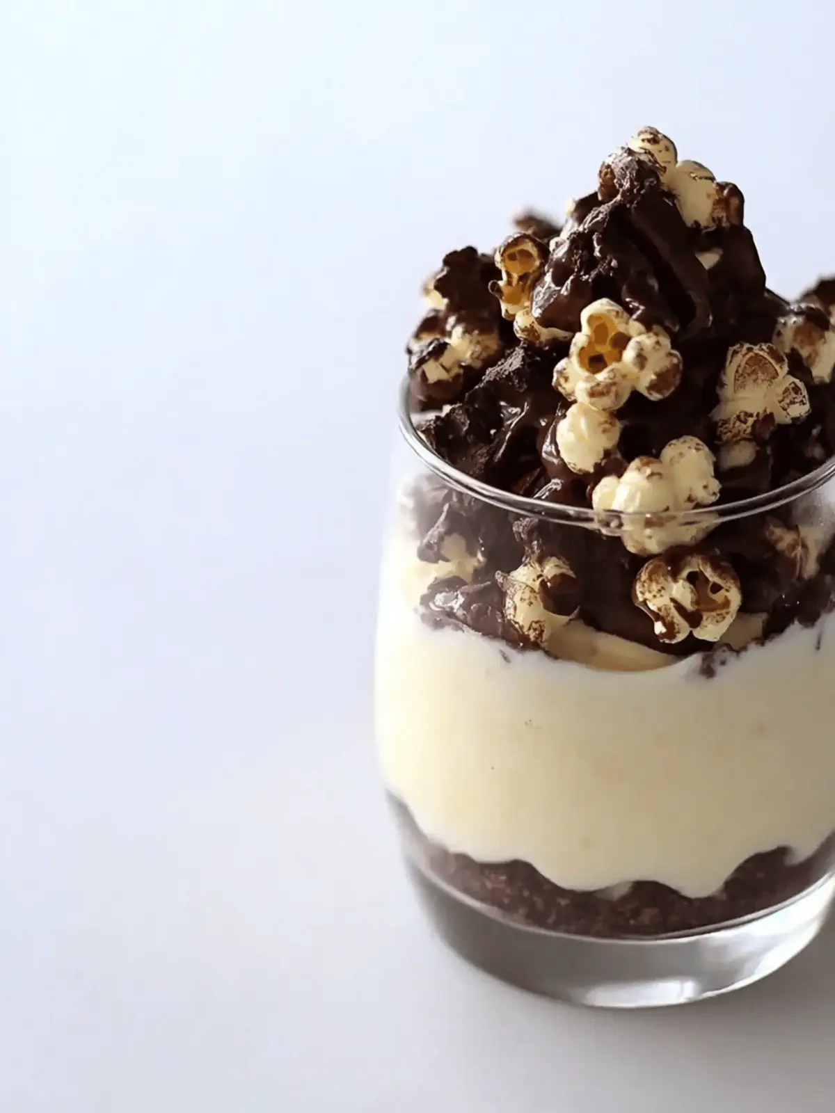 Chocolate Peanut Popcorn & Coconut Custard for Sweet Fun 2 Chocolate peanut popcorn and coconut custard