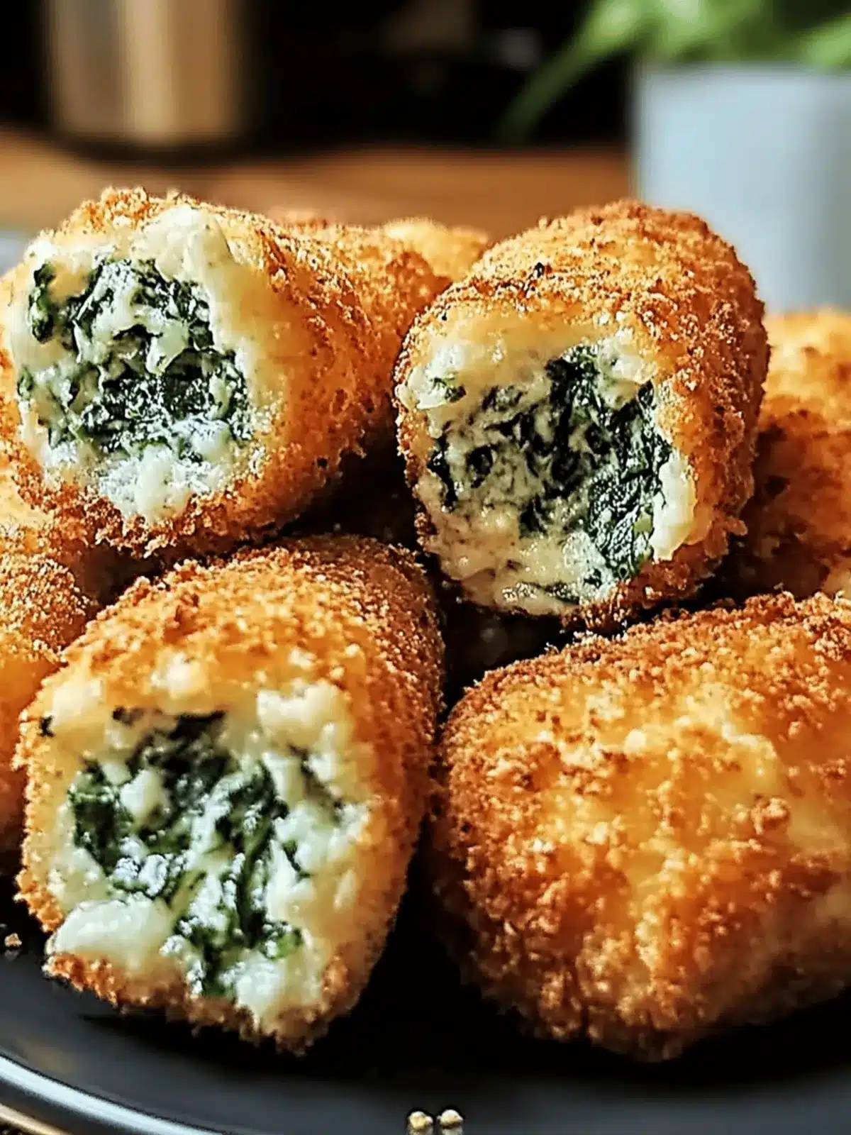 Crispy Spinach and Cheese Croquettes You ll Love to Make 4 Spinach and Cheese Croquettes