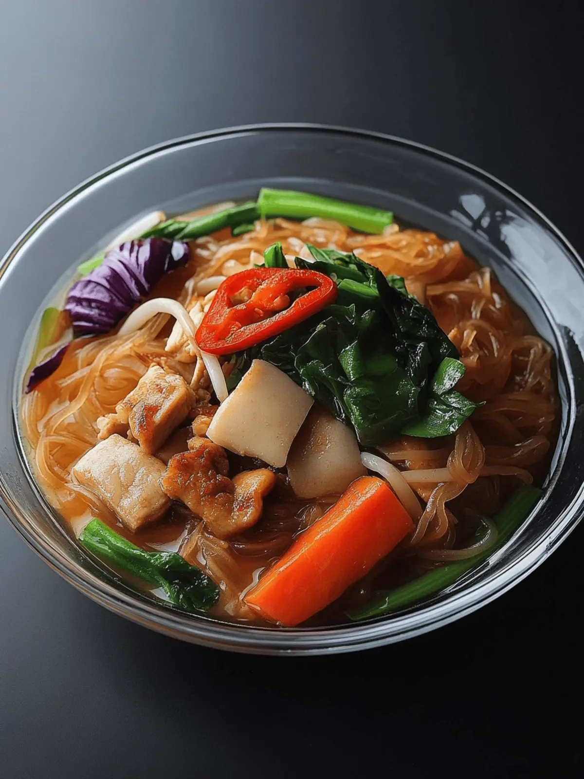 Deliciousness Awaits: Healthy Konnyaku Mee Hailam Recipe 3 Konnyaku Mee Hailam