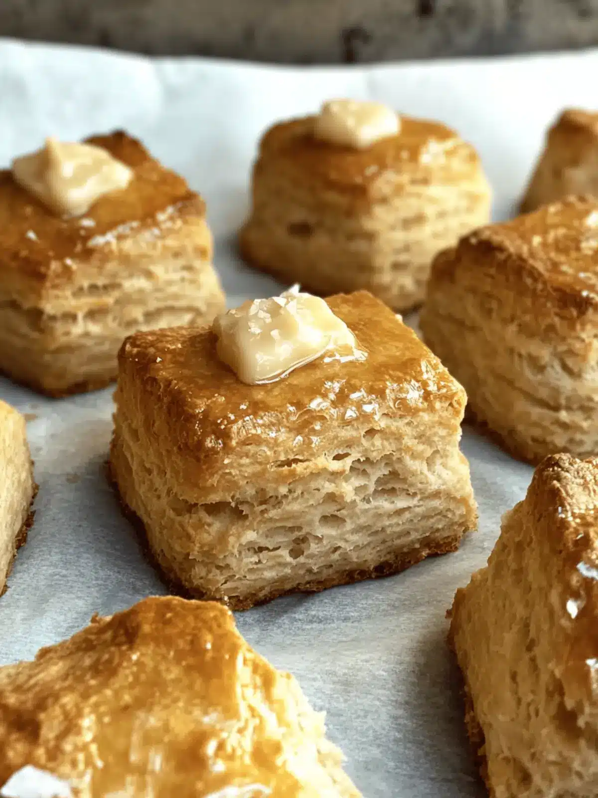 Heavenly Salted Honey Butter Buttermilk Biscuits Recipe 4 Salted Honey Butter Buttermilk Biscuits