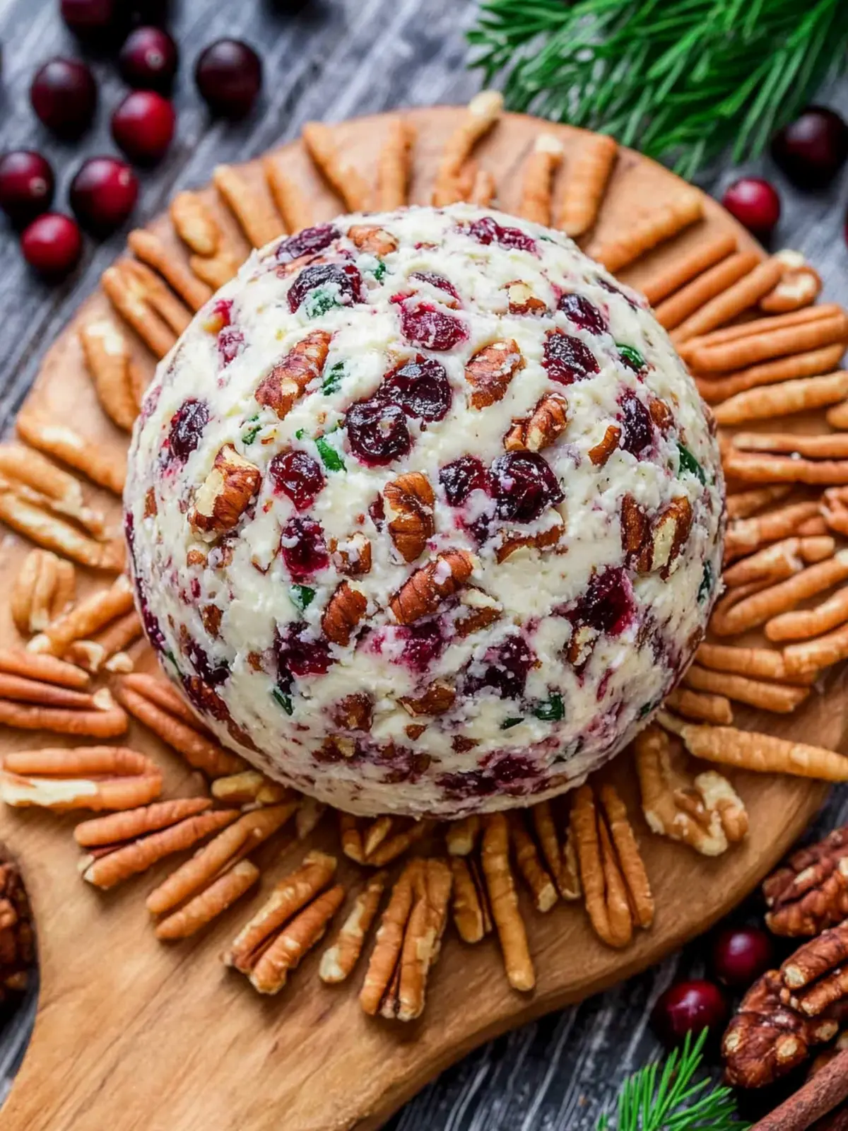 Irresistible Cranberry Pecan Cheese Ball for Fun Gatherings 4 Cranberry Pecan Cheese Ball
