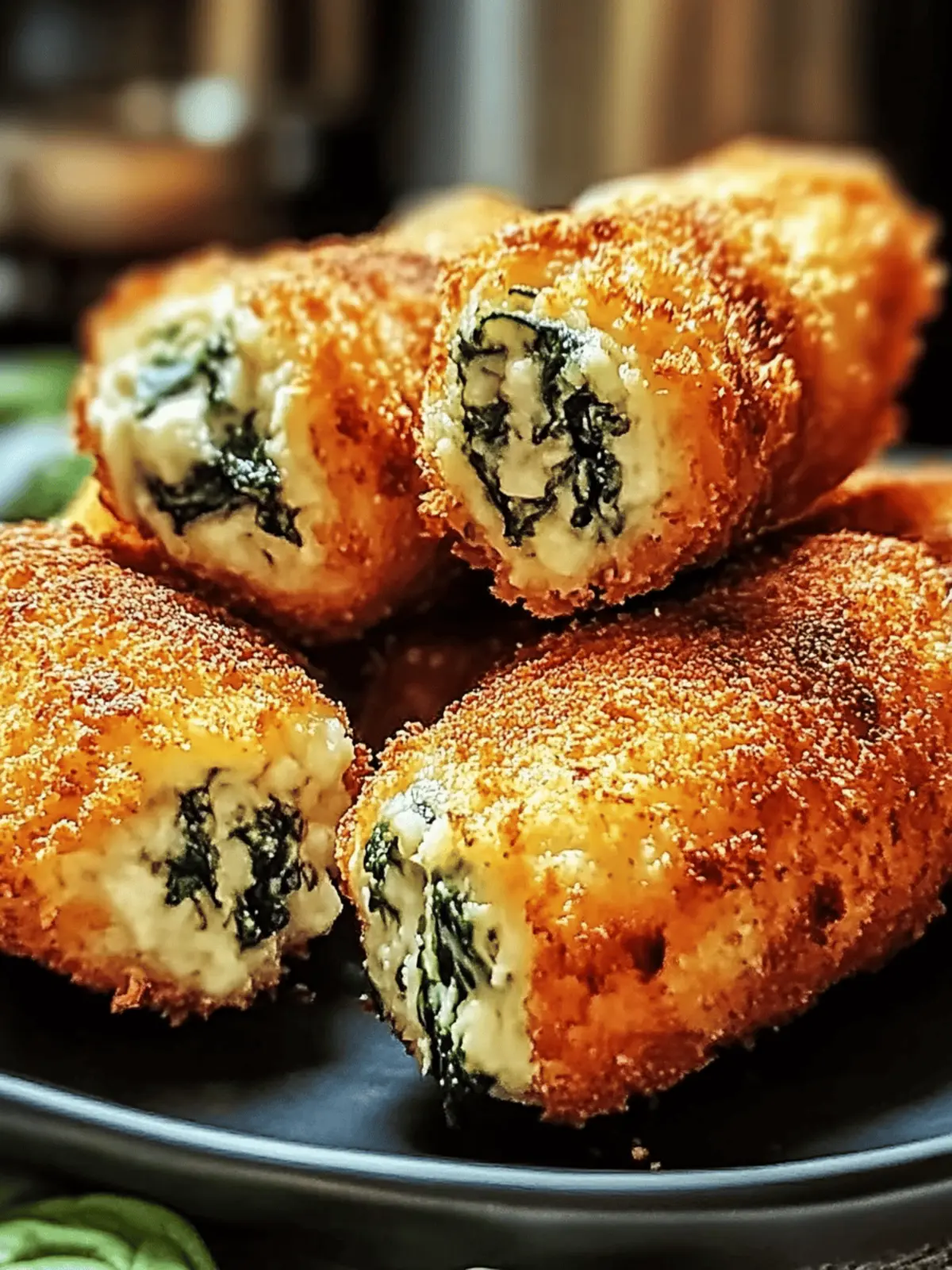 Crispy Spinach and Cheese Croquettes You ll Love to Make 3 Spinach and Cheese Croquettes