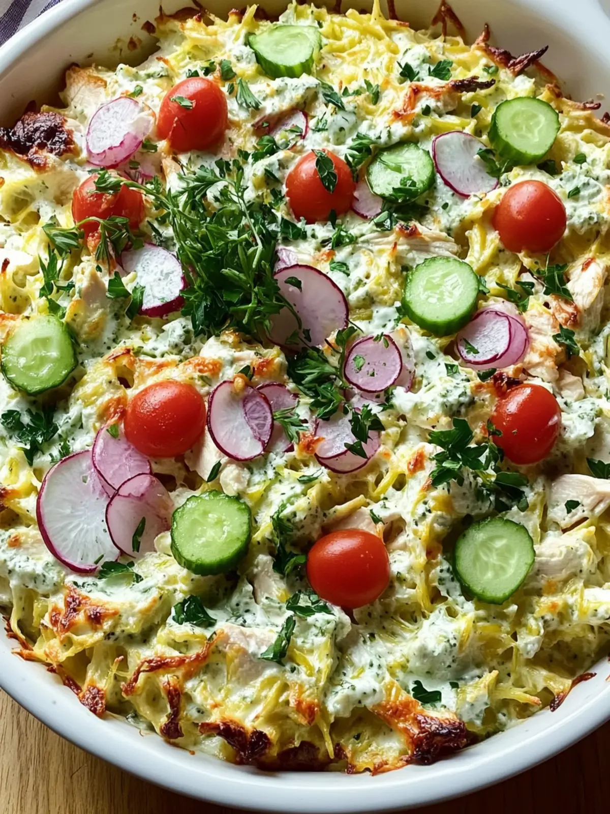 Dump-and-Bake Chicken Tzatziki Casserole for Easy Mediterranean Bliss 4 Dump-and-Bake Chicken Tzatziki Casserole