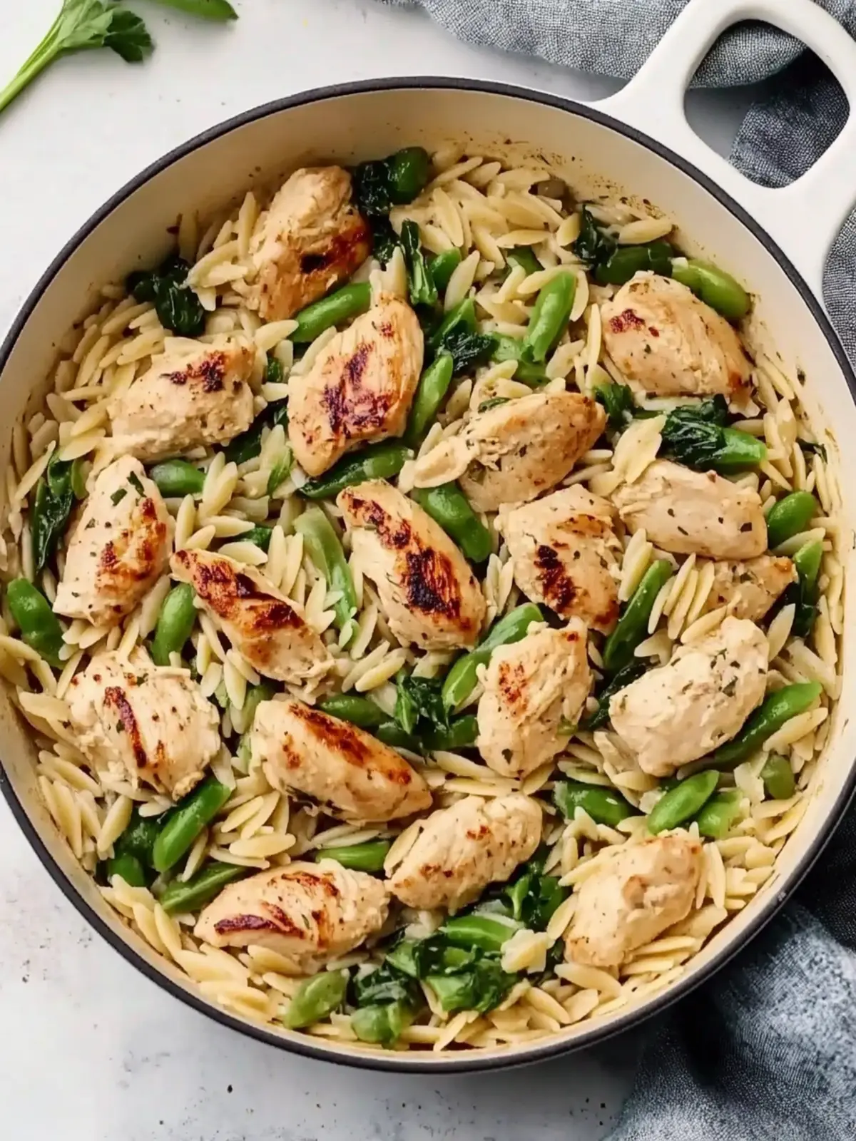 Juicy High Protein Chicken Orzo: Your 30-Minute Family Favorite 2 Juicy High Protein Chicken Orzo