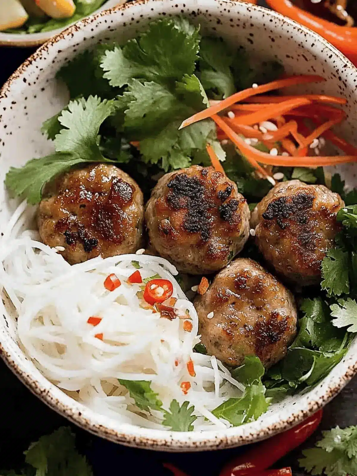 Bun Cha: Easy Vietnamese Meatballs for Flavorful Dinners 4 Bun Cha (Vietnamese Meatballs!)