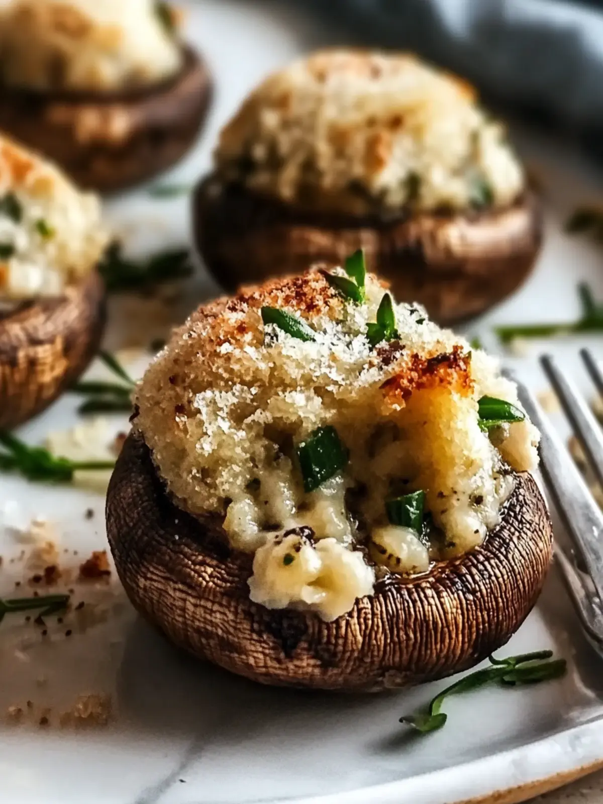 Melt-In-Your-Mouth Christmas Stuffed Mushrooms You ll Love 4 Christmas Stuffed Mushrooms
