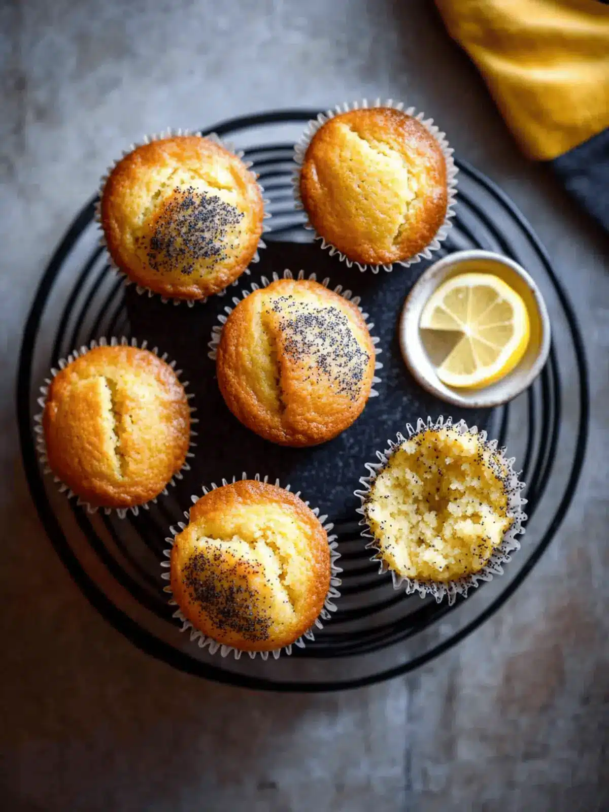Light and Lemony Lemon Poppy Seed Muffins You ll Love 3 Lemon Poppy Seed Muffins