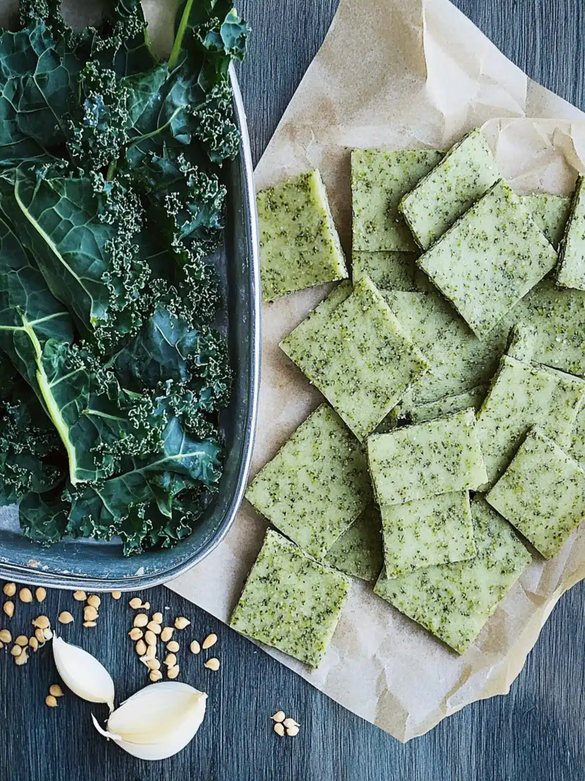 Delicious Gluten-Free Kale Crackers Your Kids Will Love 2 Gluten-Free Kale Crackers