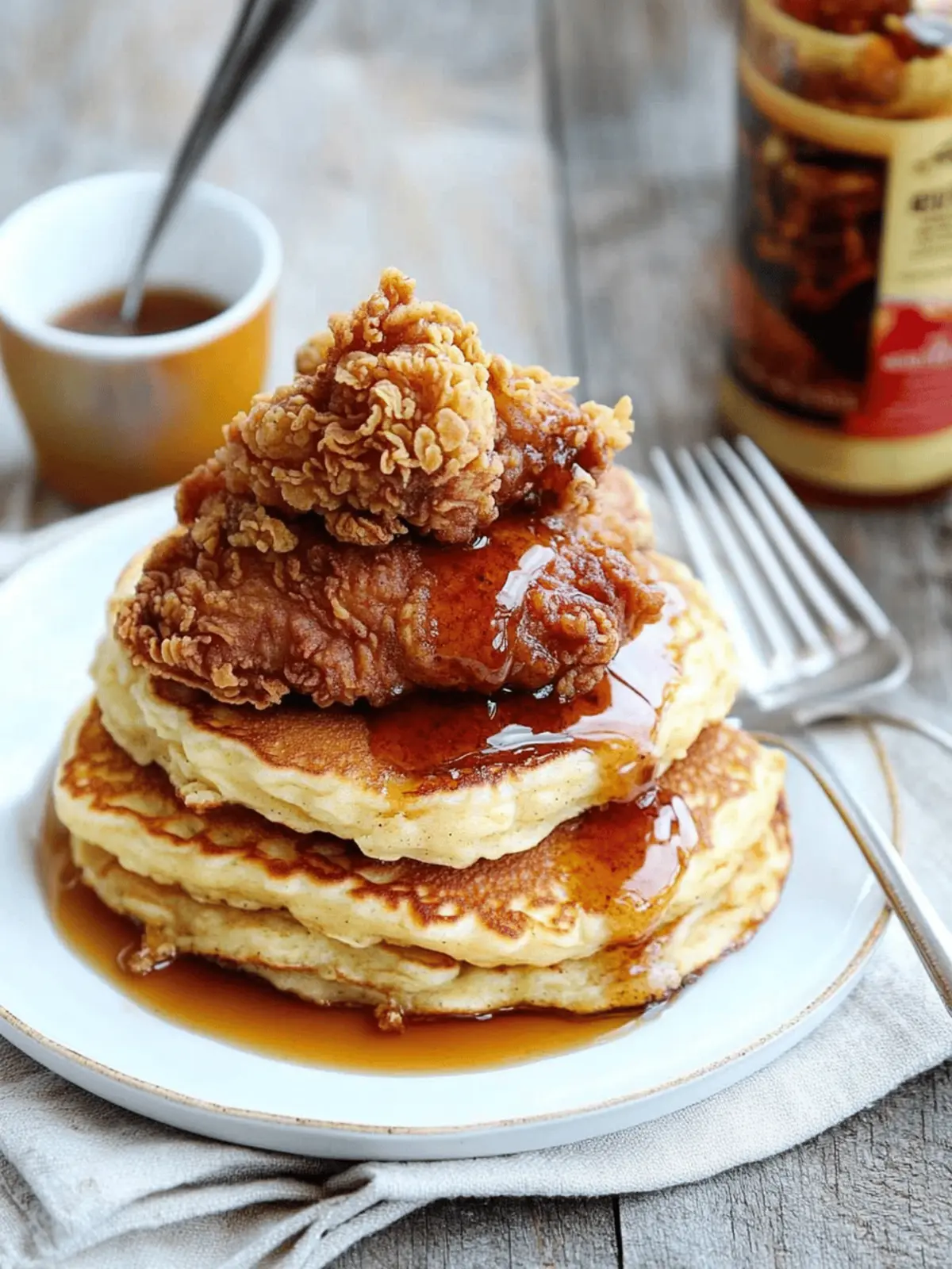 Buttermilk Fried Chicken and Cornmeal Pancakes for Brunch Bliss 4 Buttermilk Fried Chicken and Cornmeal Pancakes