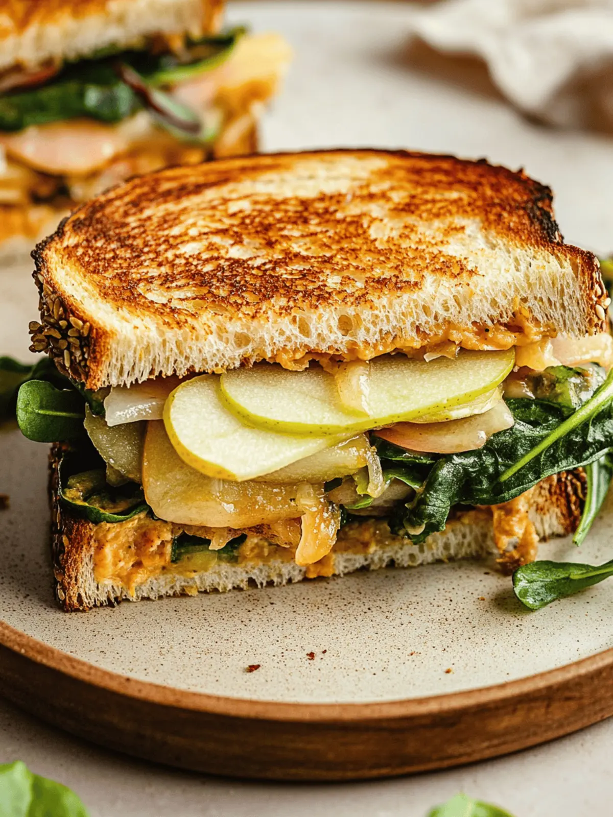 The Ultimate Spicy Cheddar & Apple Fall Veggie Sandwich Delight 2 The Ultimate Spicy Cheddar & Apple Fall Veggie Sandwich