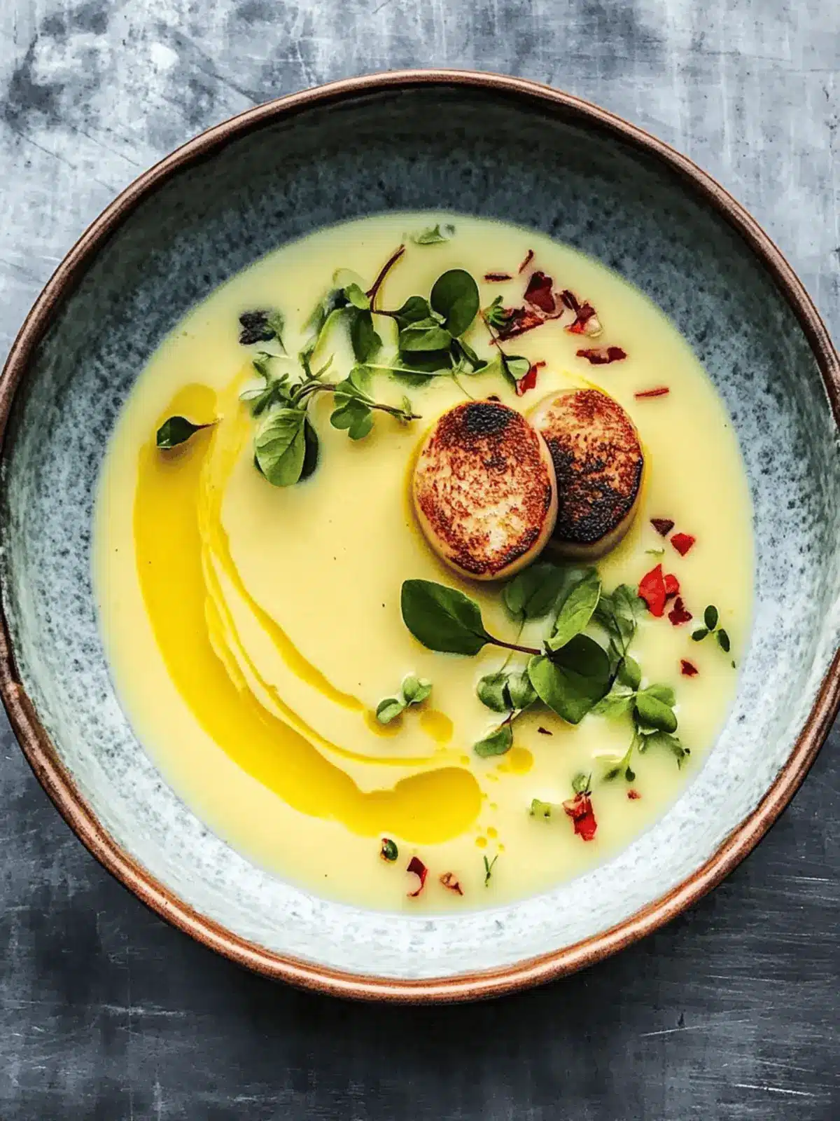 Killer Soup: Creamy Pumpkin Delight with Scallops 3 Killer soup?