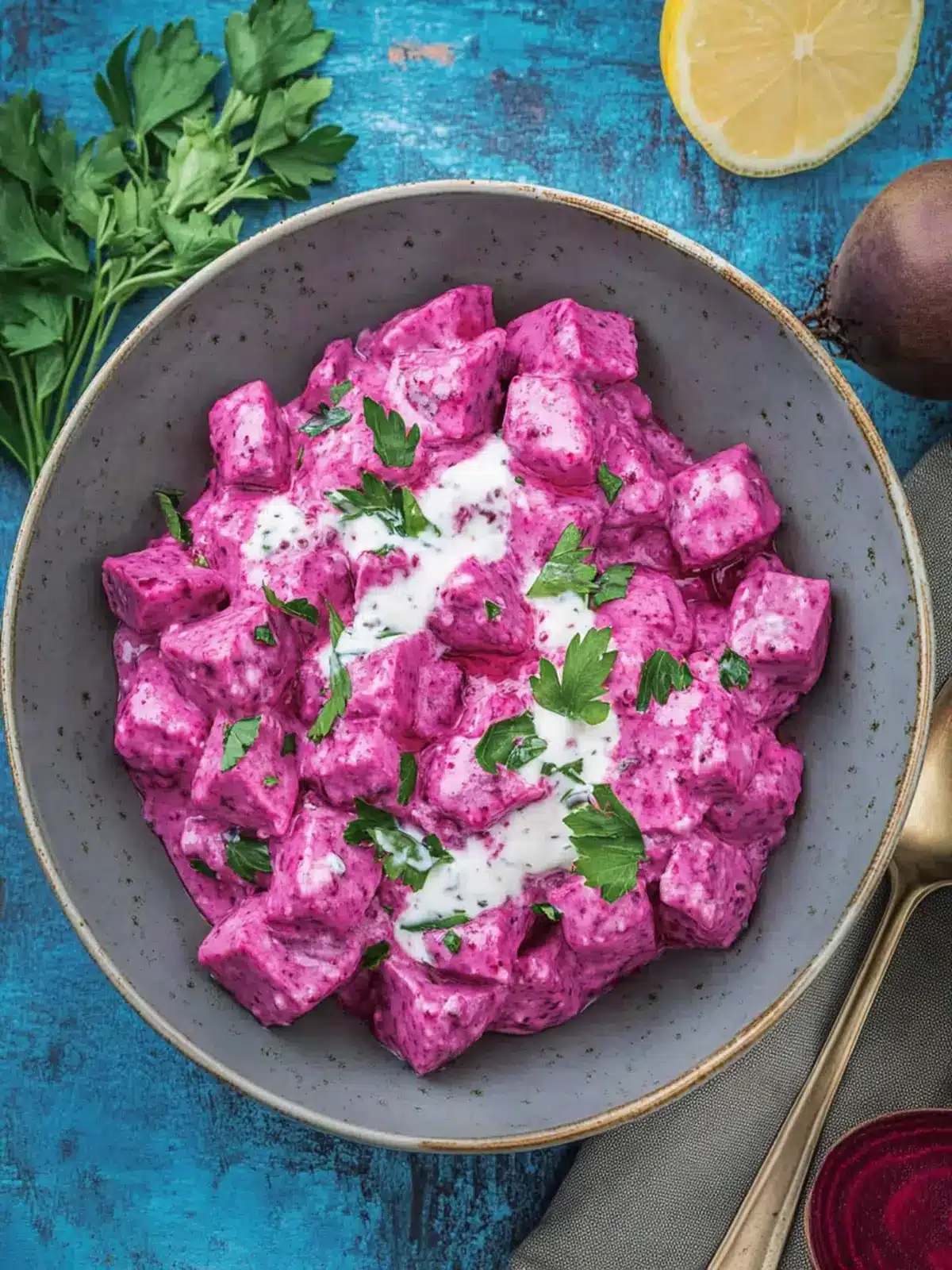 Savory Beetroot Salad Dip with Greek Yogurt You ll Love! 4 Beetroot Salad Dip With Greek Yogurt (Patzarosalata)