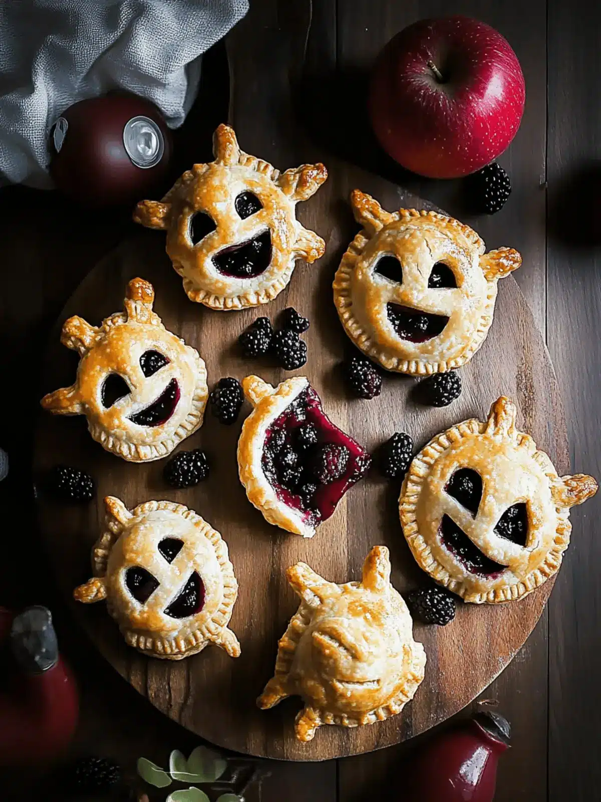 Delightful Apple Blackberry Hand Pies for a Spooky Halloween 4 Apple Blackberry Hand Pies