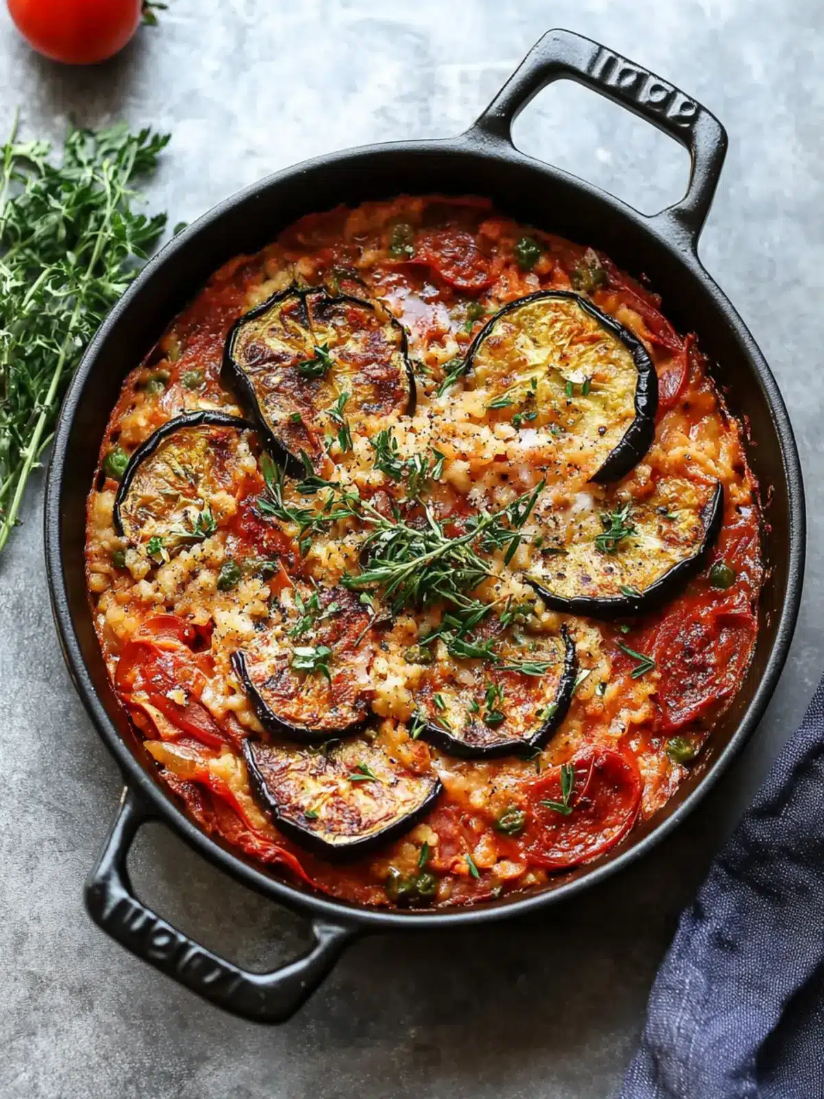 Mouthwatering Turkish Eggplant Dinner Casserole (Imam Bayildi) 2 Turkish Eggplant Dinner Casserole (Imam Bayildi)