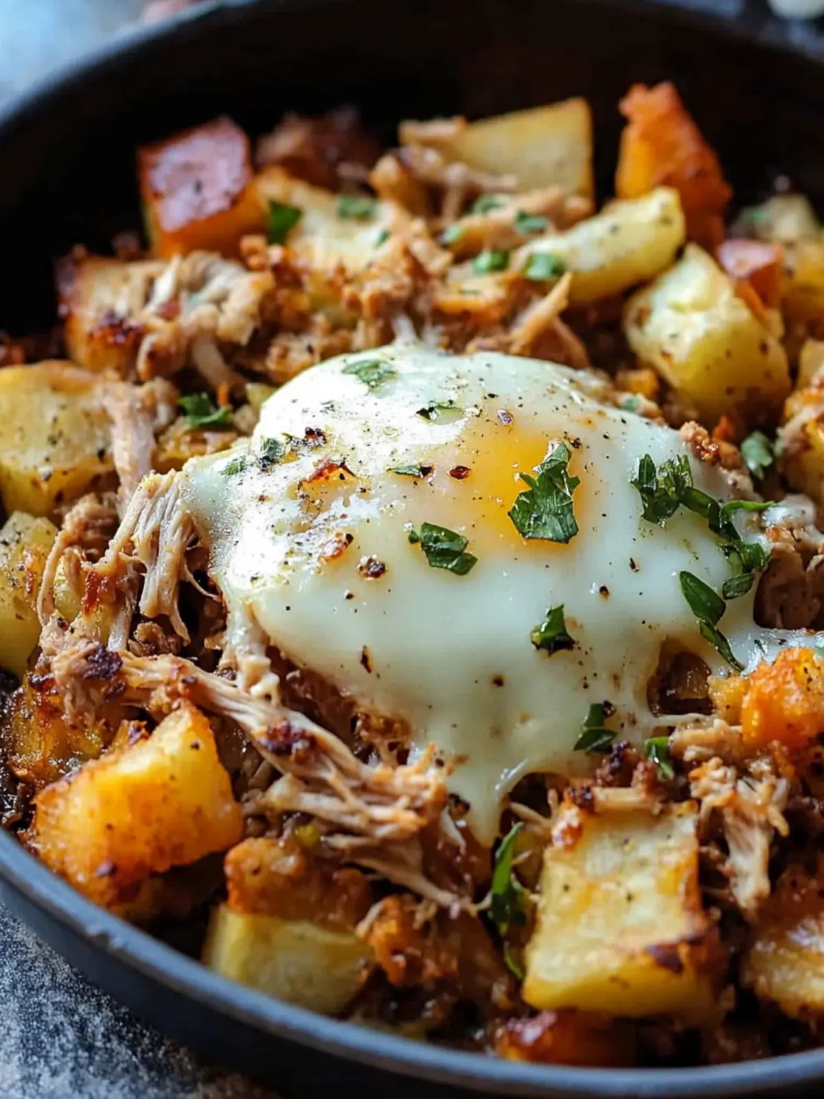 Savory Pulled Pork Breakfast Hash Recipe to Energize Mornings 4 Pulled Pork Breakfast Hash Recipe