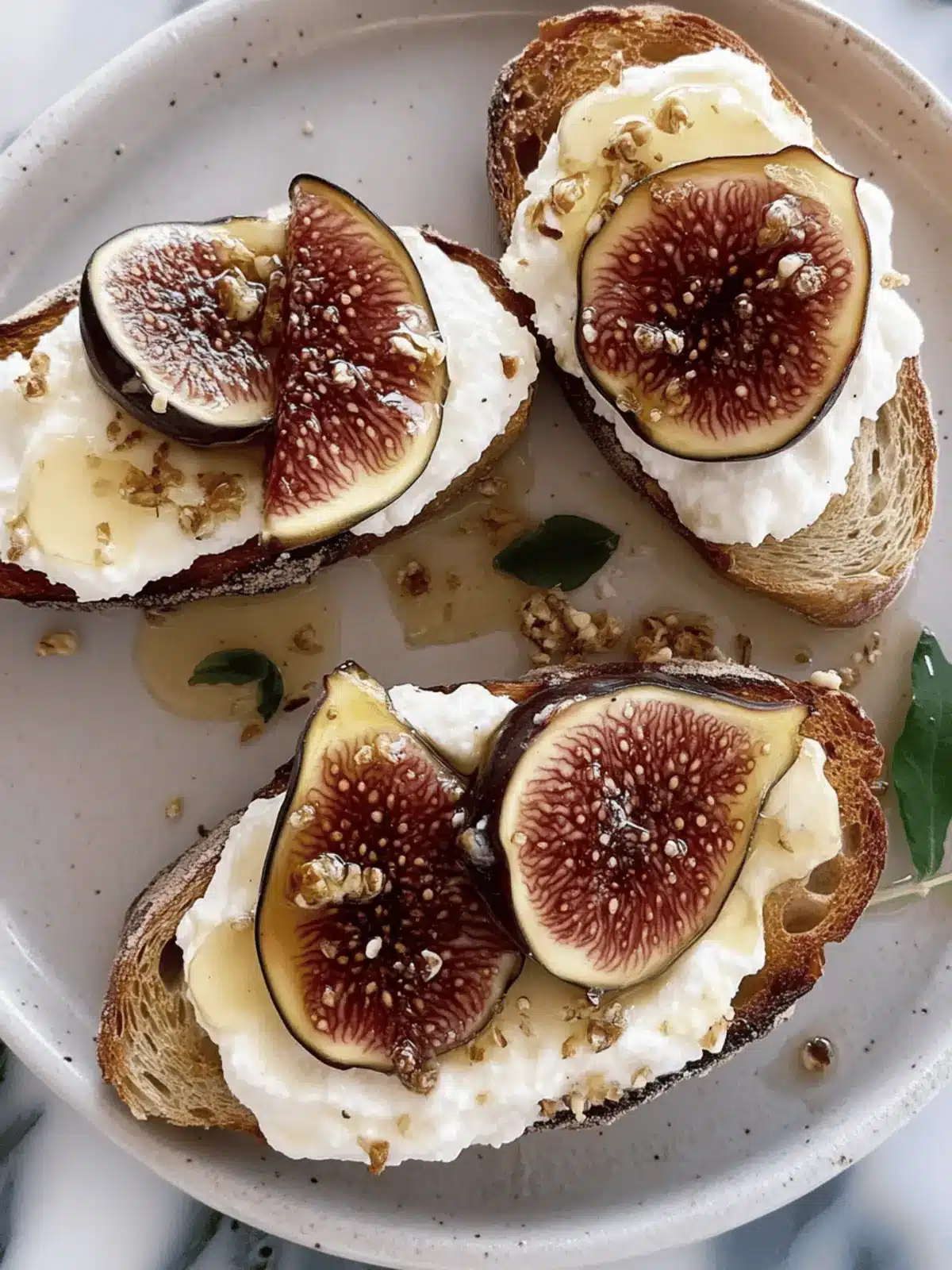 Whipped Goat Cheese Fig Toast: A Gourmet Breakfast Delight 2 Whipped Goat Cheese Fig Toast