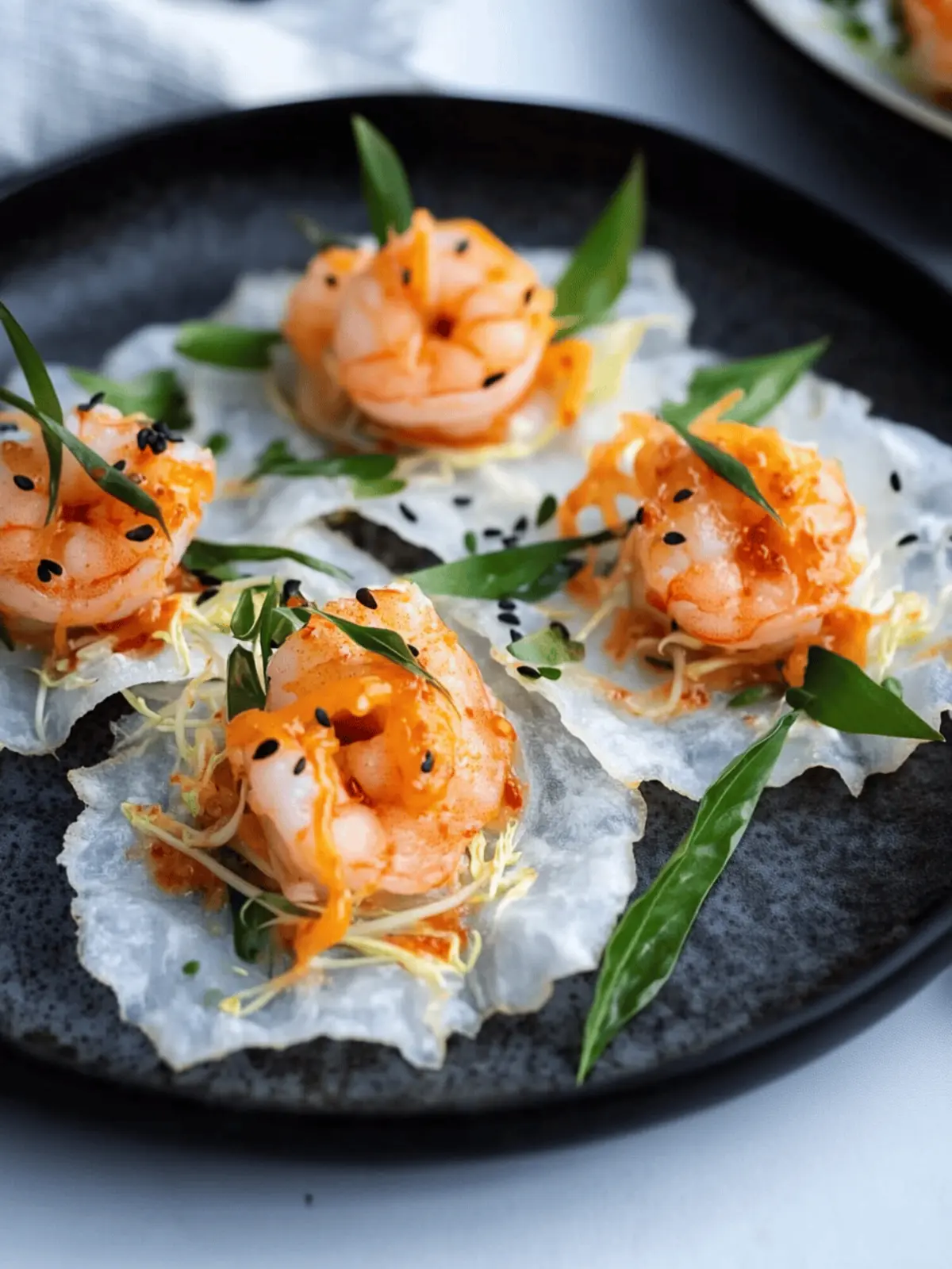 Crispy Spicy Shrimp with Rice Paper Chips You'll Love 4 Spicy Shrimp with Rice Paper Chips