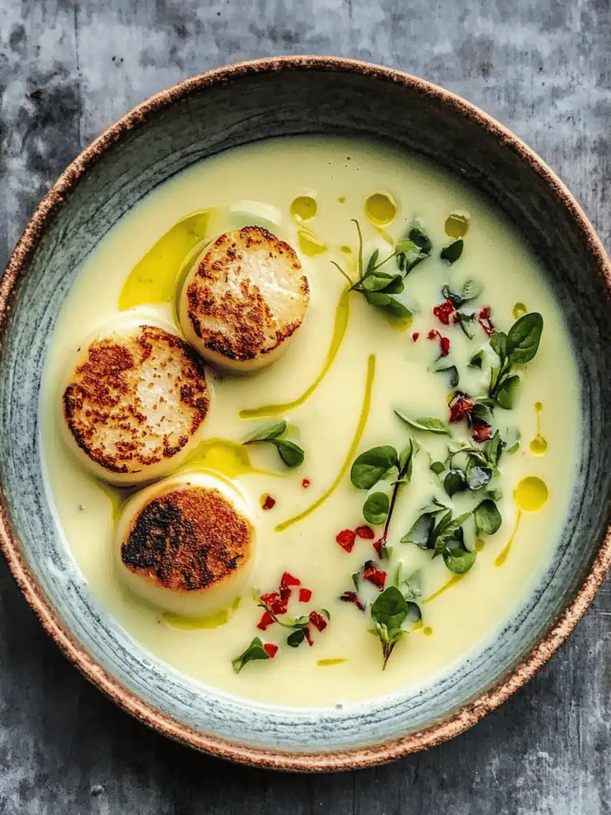 Killer Soup: Creamy Pumpkin Delight with Scallops 4 Killer soup?