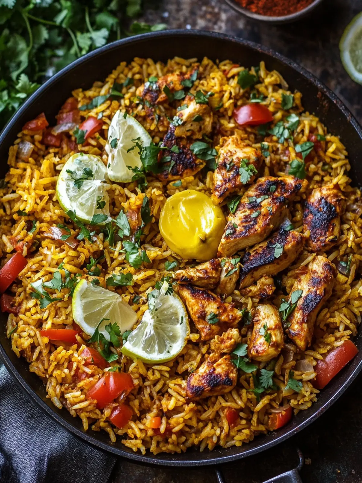 One Pot Chicken Shawarma Rice: Your Cozy Dinner Delight 3 One Pot Chicken Shawarma Rice