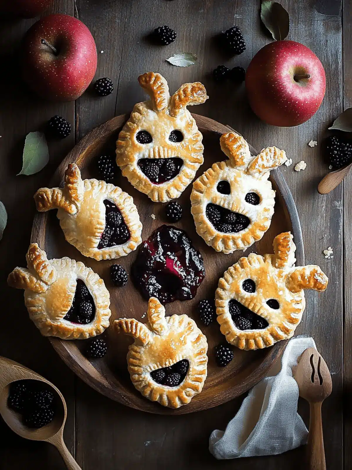 Delightful Apple Blackberry Hand Pies for a Spooky Halloween 3 Apple Blackberry Hand Pies