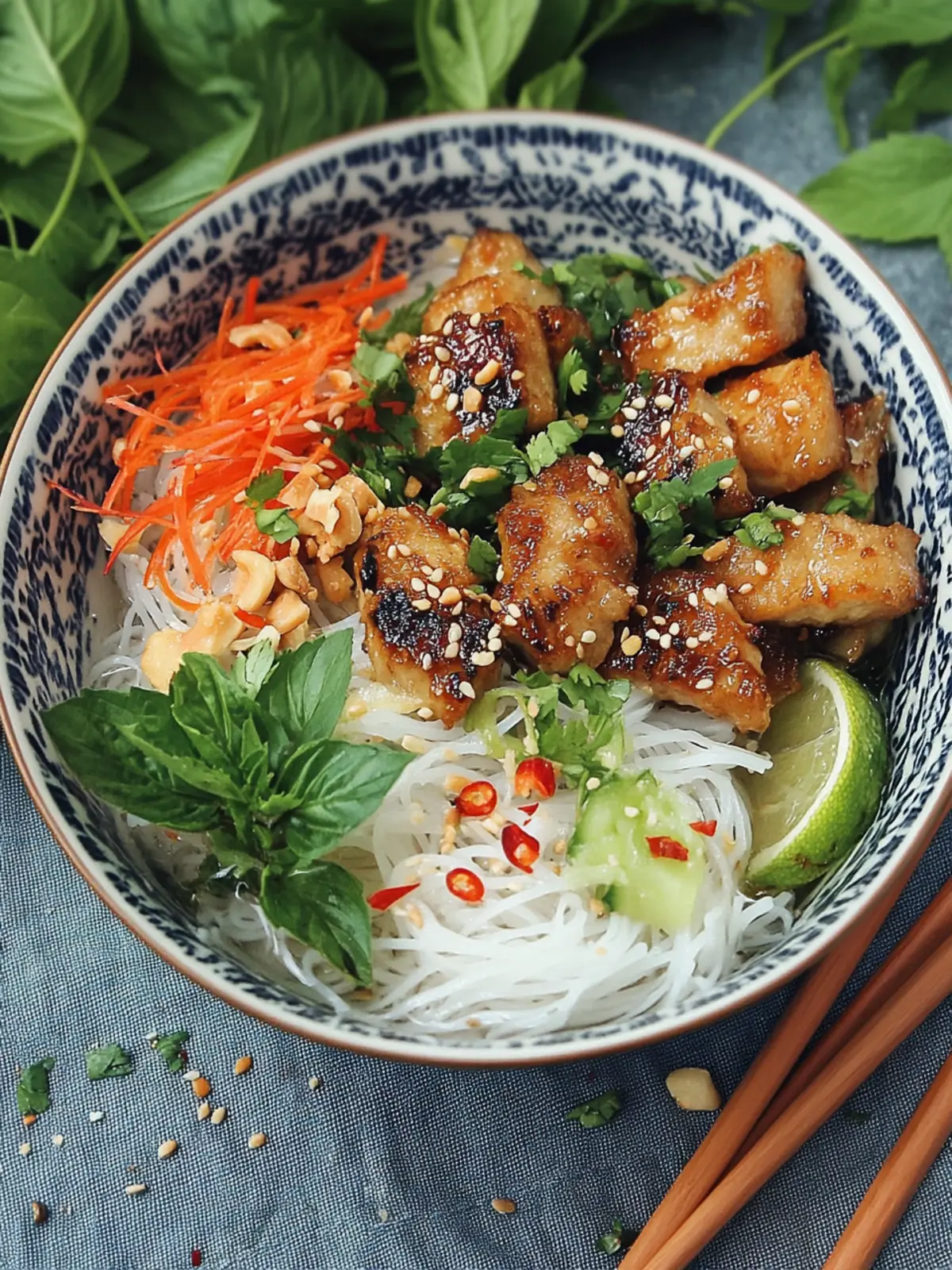 Delicious Bun Cha Vietnamese Noodle Bowl You ll Love Making 3 Bun Cha Vietnamese Noodle Bowl