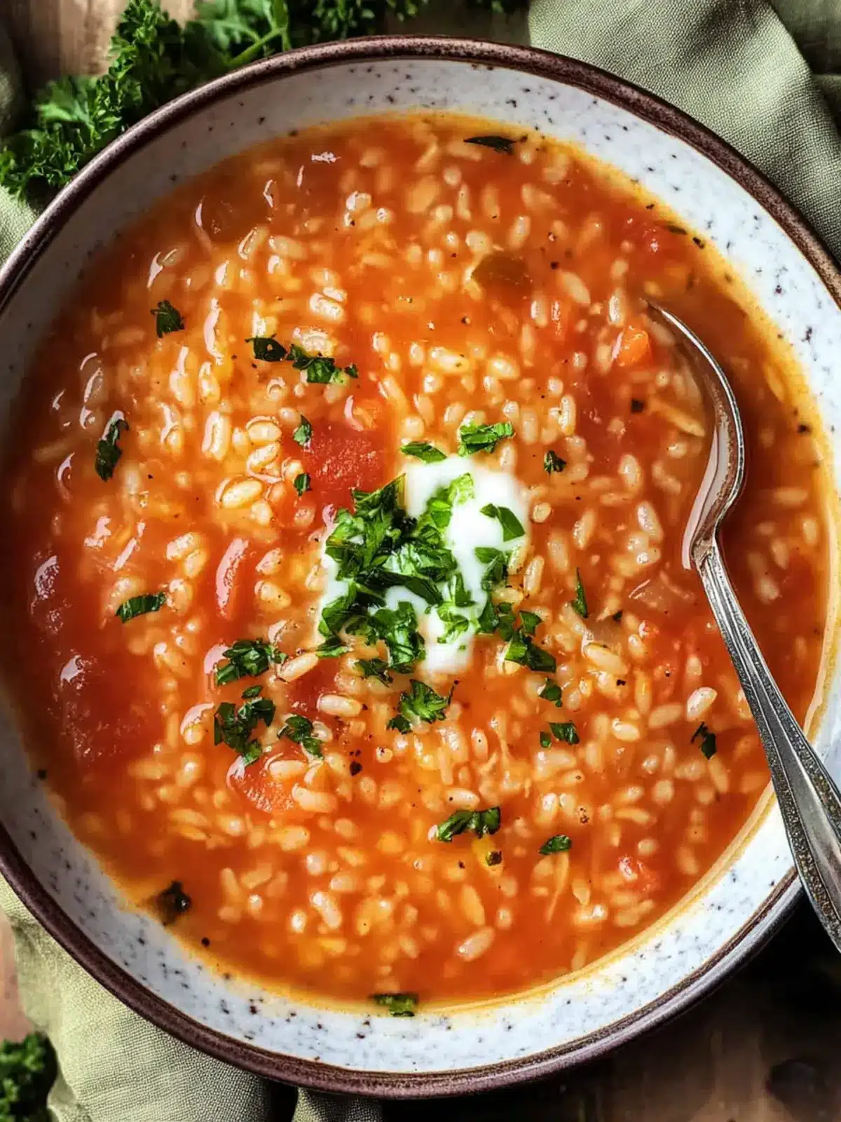Hearty Polish Tomato Rice Soup (Pomidorowa z Ryżem) Bliss 3 Polish Tomato Rice Soup (Pomidorowa z Ryżem)