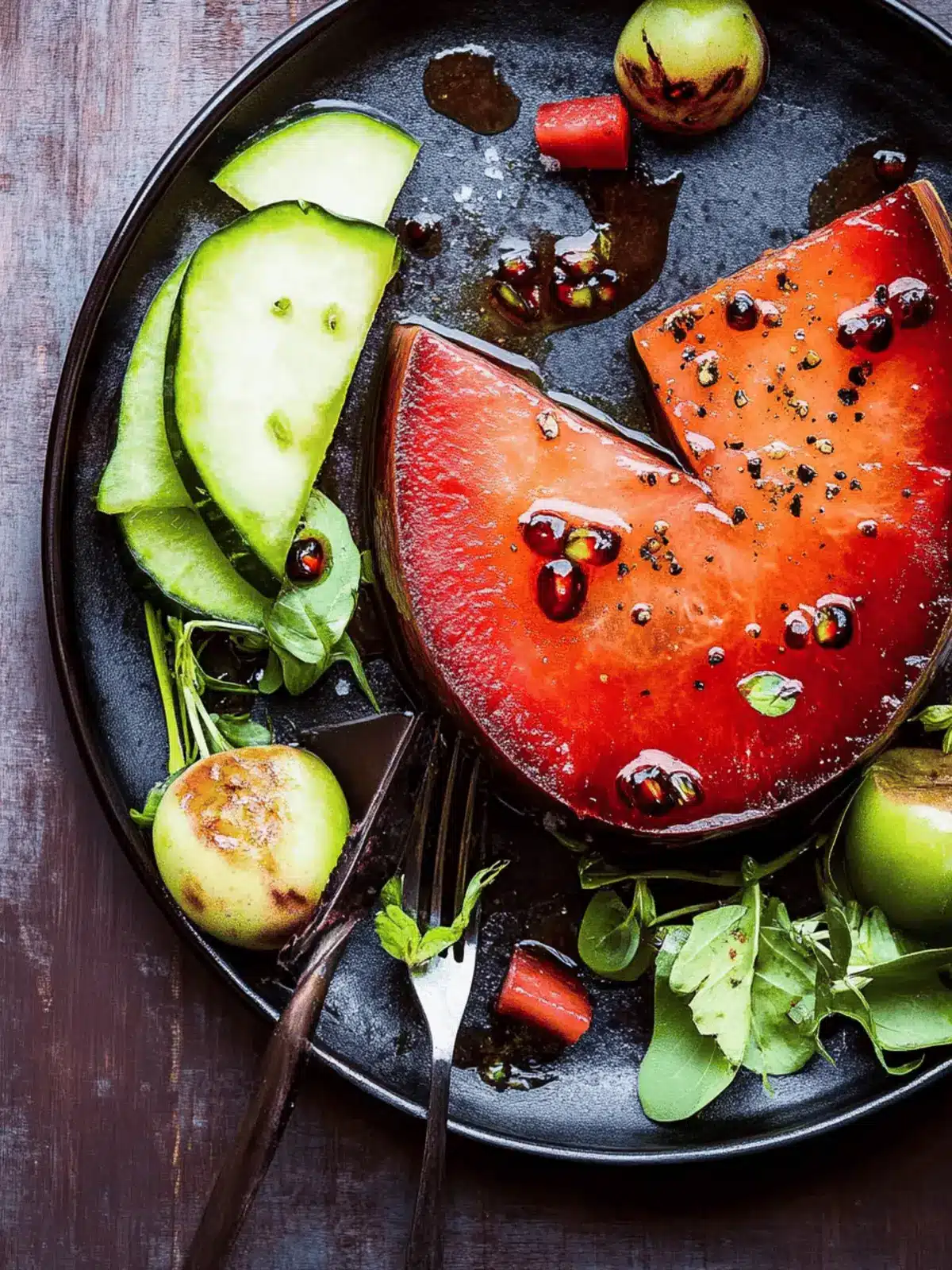 Savor Summer with Juicy Grilled Watermelon Steaks Recipe 4 WATERMELON STEAKS