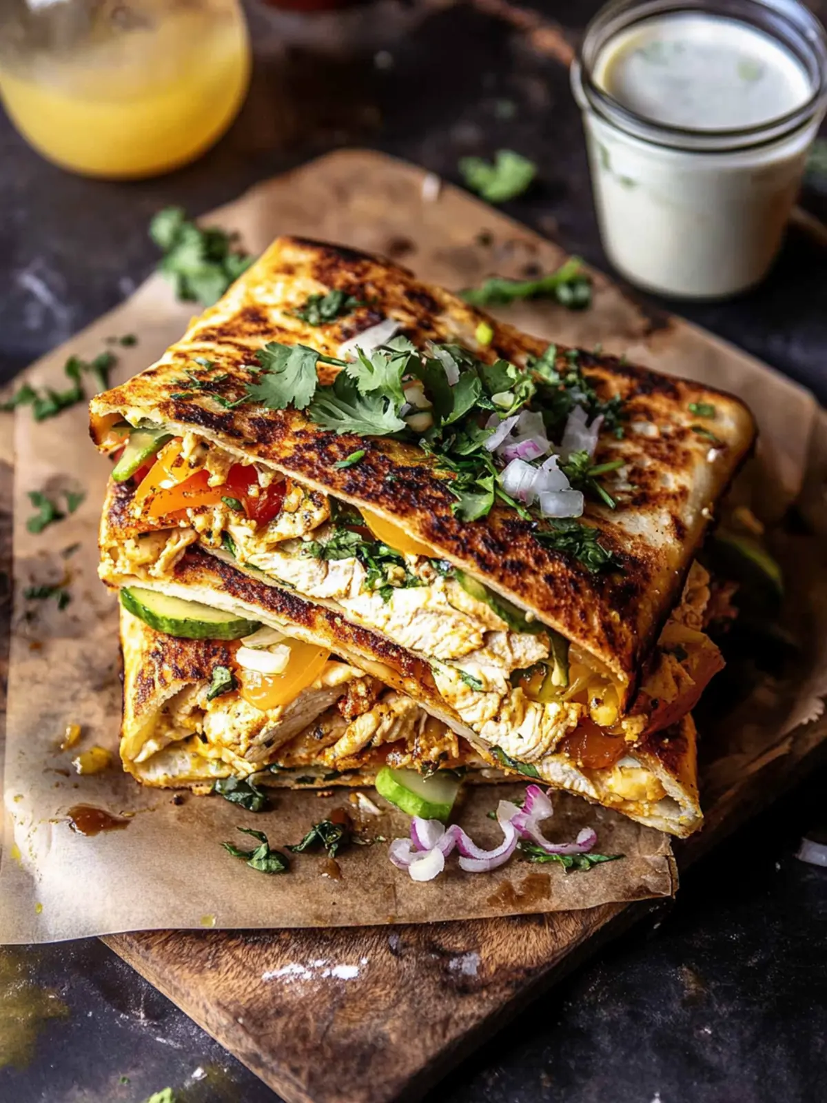 Savory Sheet Pan Chicken Shawarma Havarti Sandwich Delight 2 Sheet Pan Chicken Shawarma Havarti Sandwich.