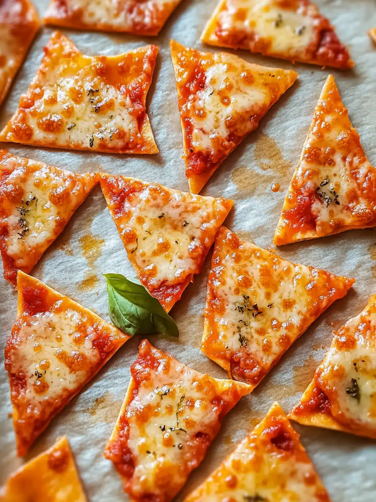 Crispy Pizza Chips: Quick, Customizable Snacks in 15 Minutes 4 Crispy Pizza Chips