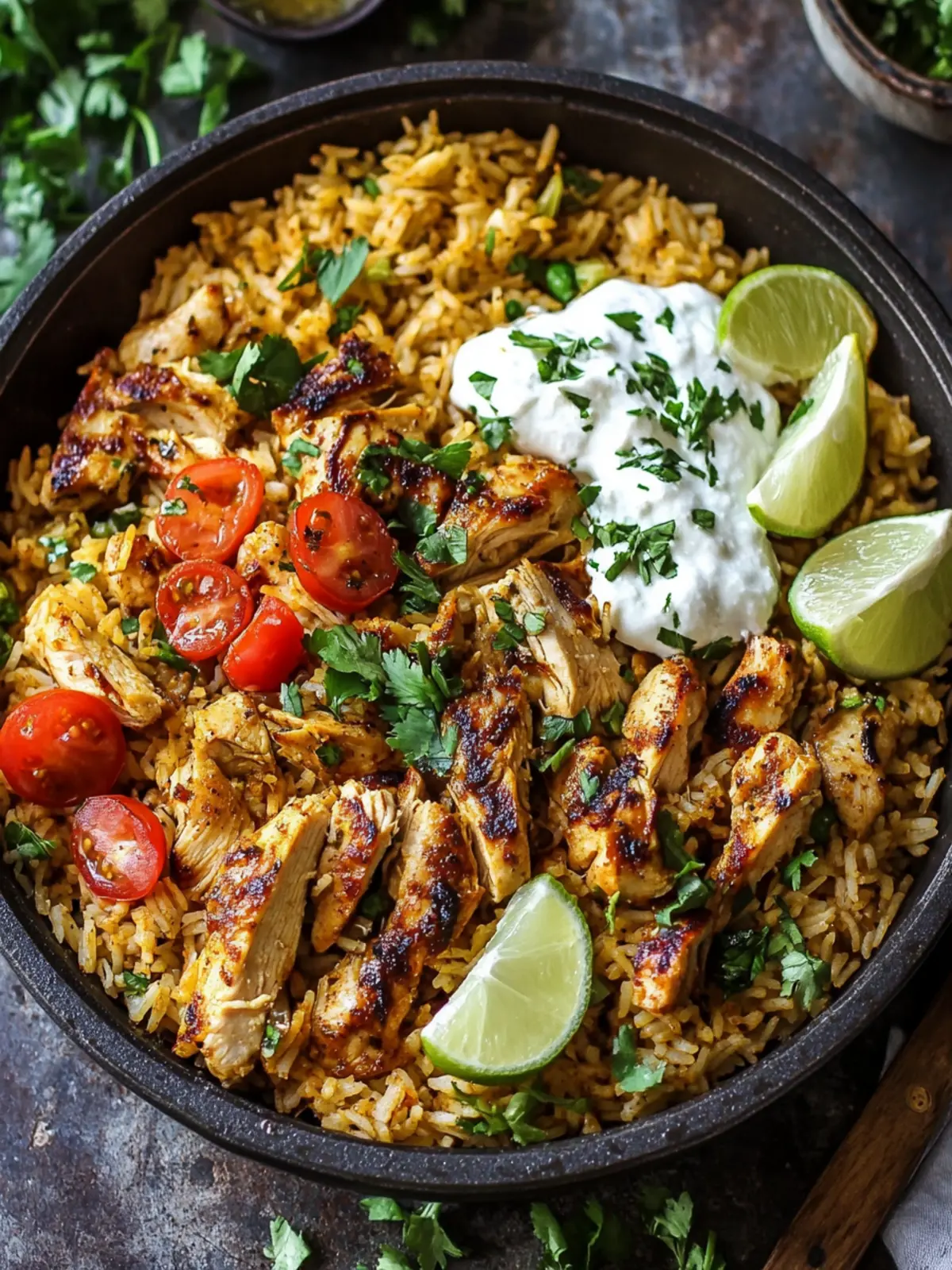One Pot Chicken Shawarma Rice: Effortlessly Delicious Dinner! 4 One Pot Chicken Shawarma Rice