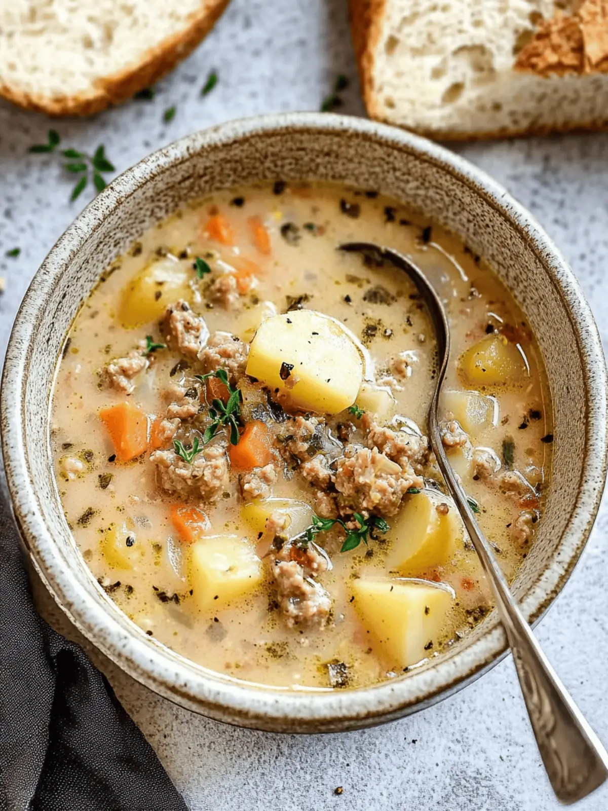 Comforting Potato and Sausage Chowder for Cozy Nights 3 Potato and Sausage Chowder