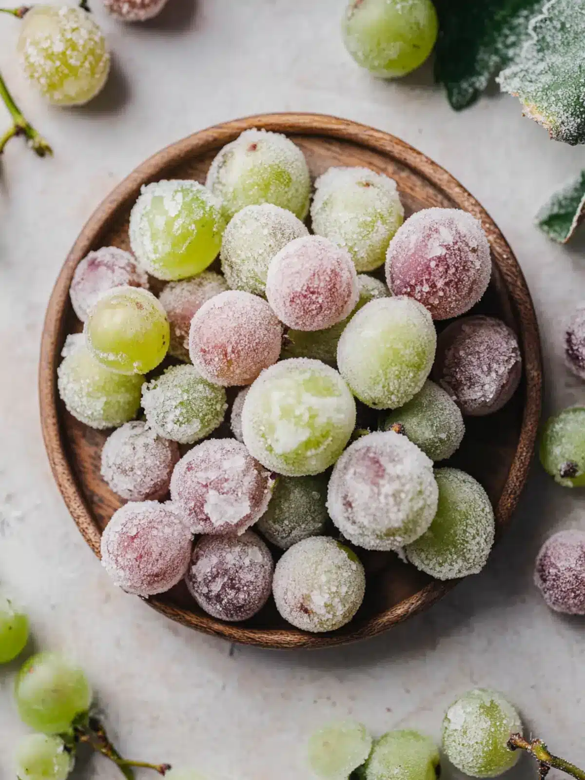 Sour Frozen Grapes: Your Refreshing Sweet and Tart Snack Solution 4 Sour Frozen Grapes