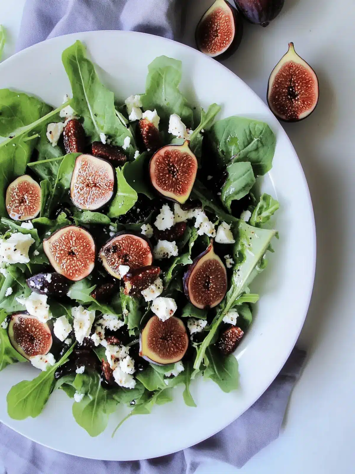 Harvest Salad with Balsamic Fig Dressing for Fall Bliss 2 Harvest Salad with Balsamic Fig Dressing