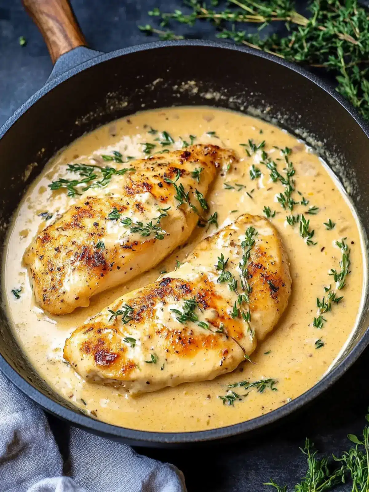 Deliciously Creamy Mustard Chicken for Home Cooks 3 Creamy Mustard Chicken