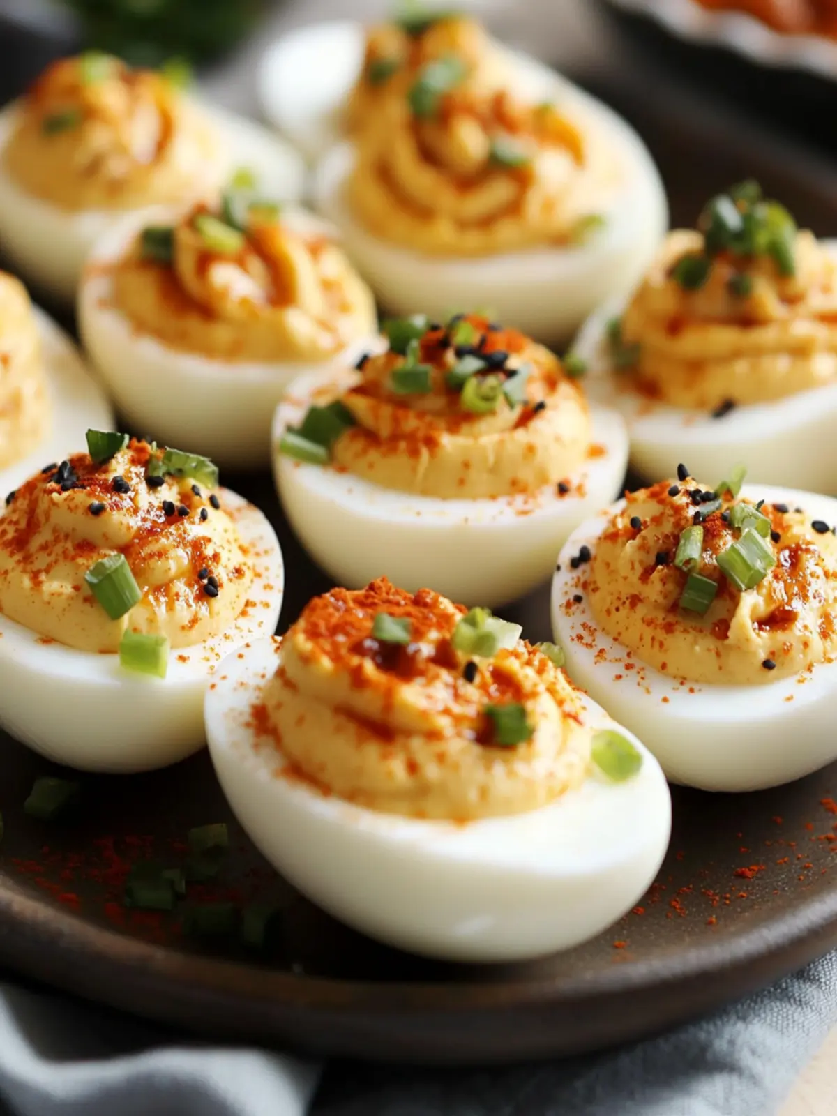 Spicy Gochujang Deviled Eggs That Will Wow Your Guests 3 Gochujang Deviled Eggs