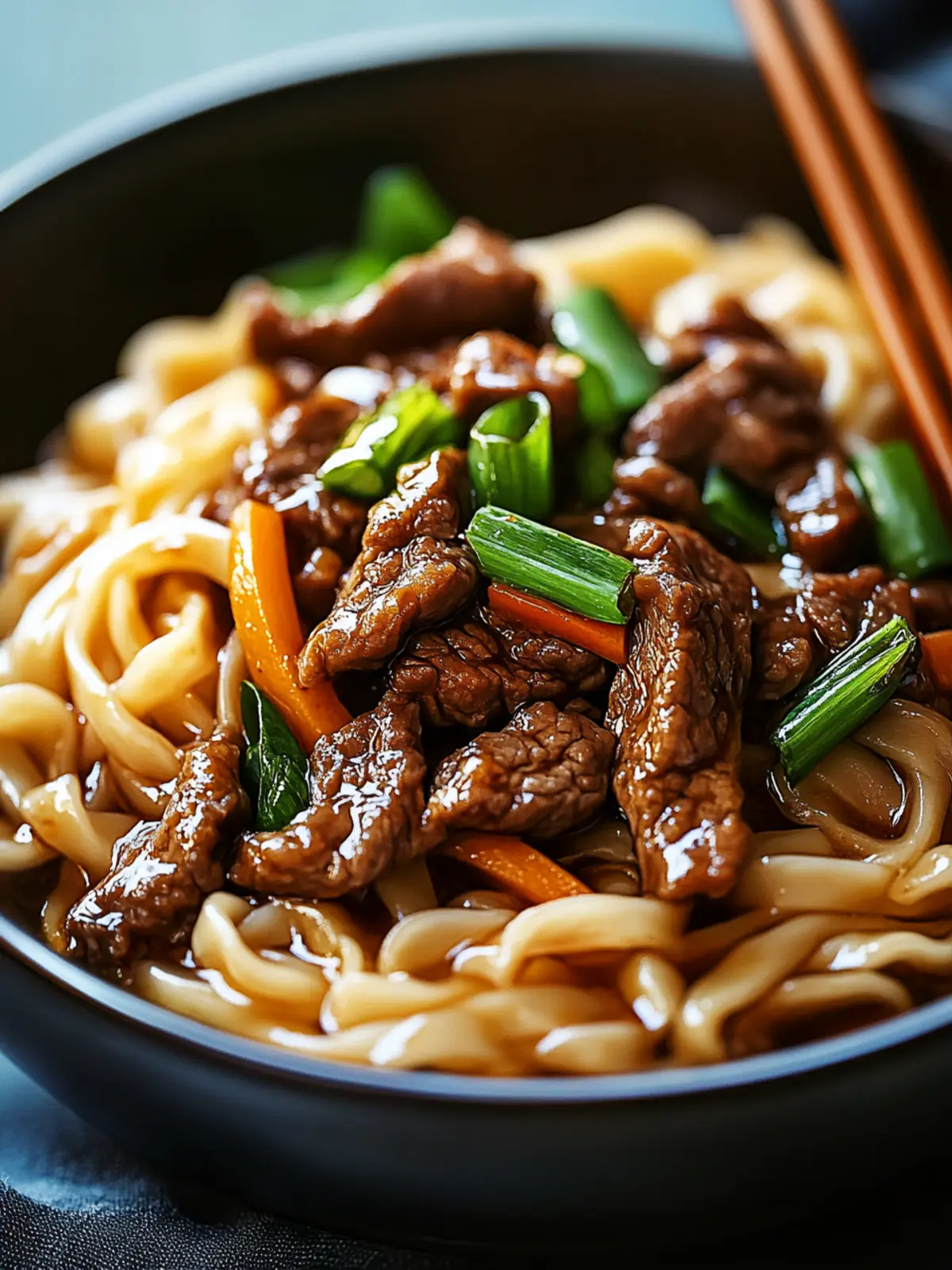 Sweet and Savory Hoisin Beef Noodles in 20 Minutes 4 Hoisin Beef Noodles