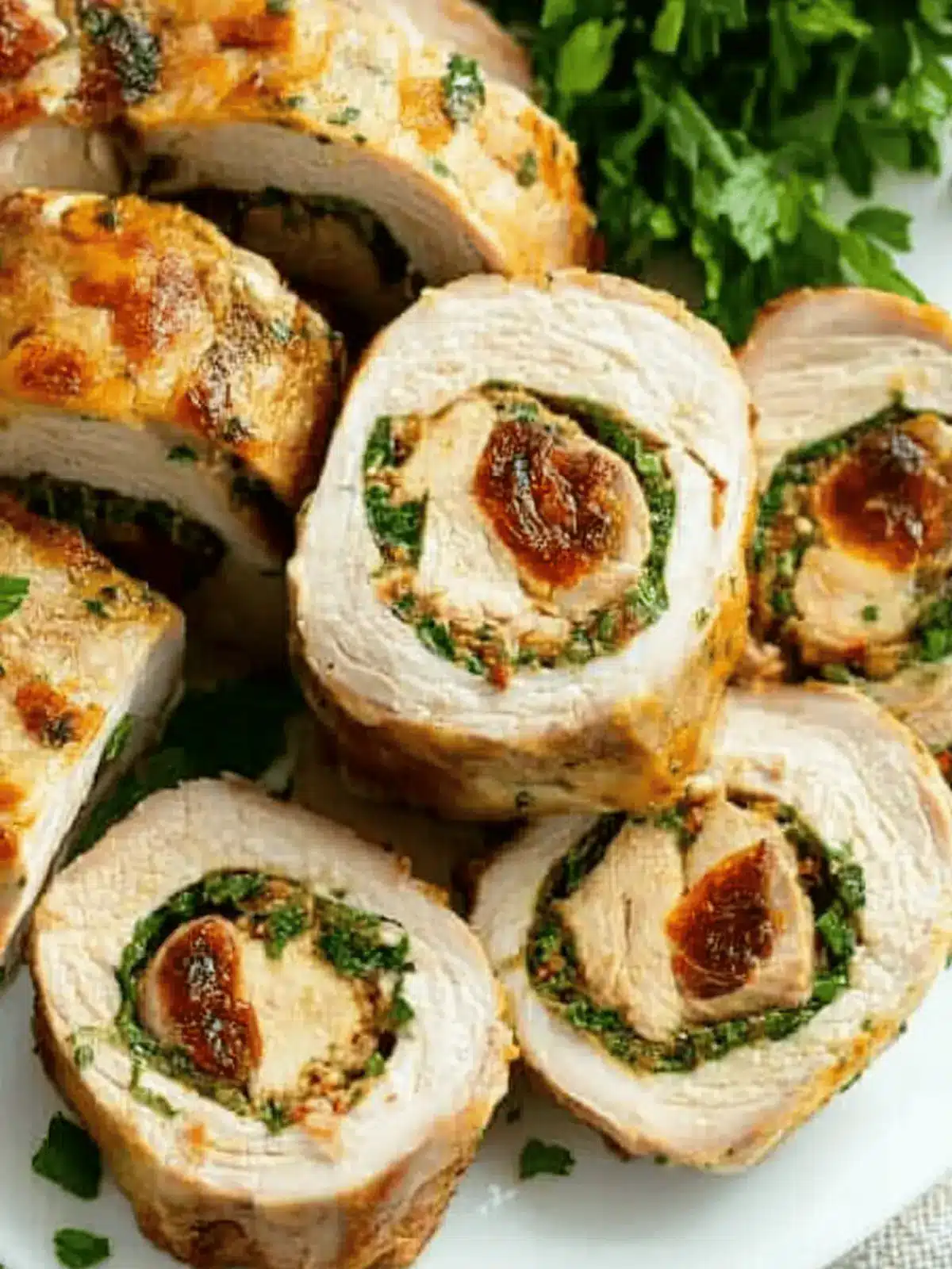Mouthwatering Stuffed Pork Tenderloin with Spinach & Cheese 3 Stuffed Pork Tenderloin
